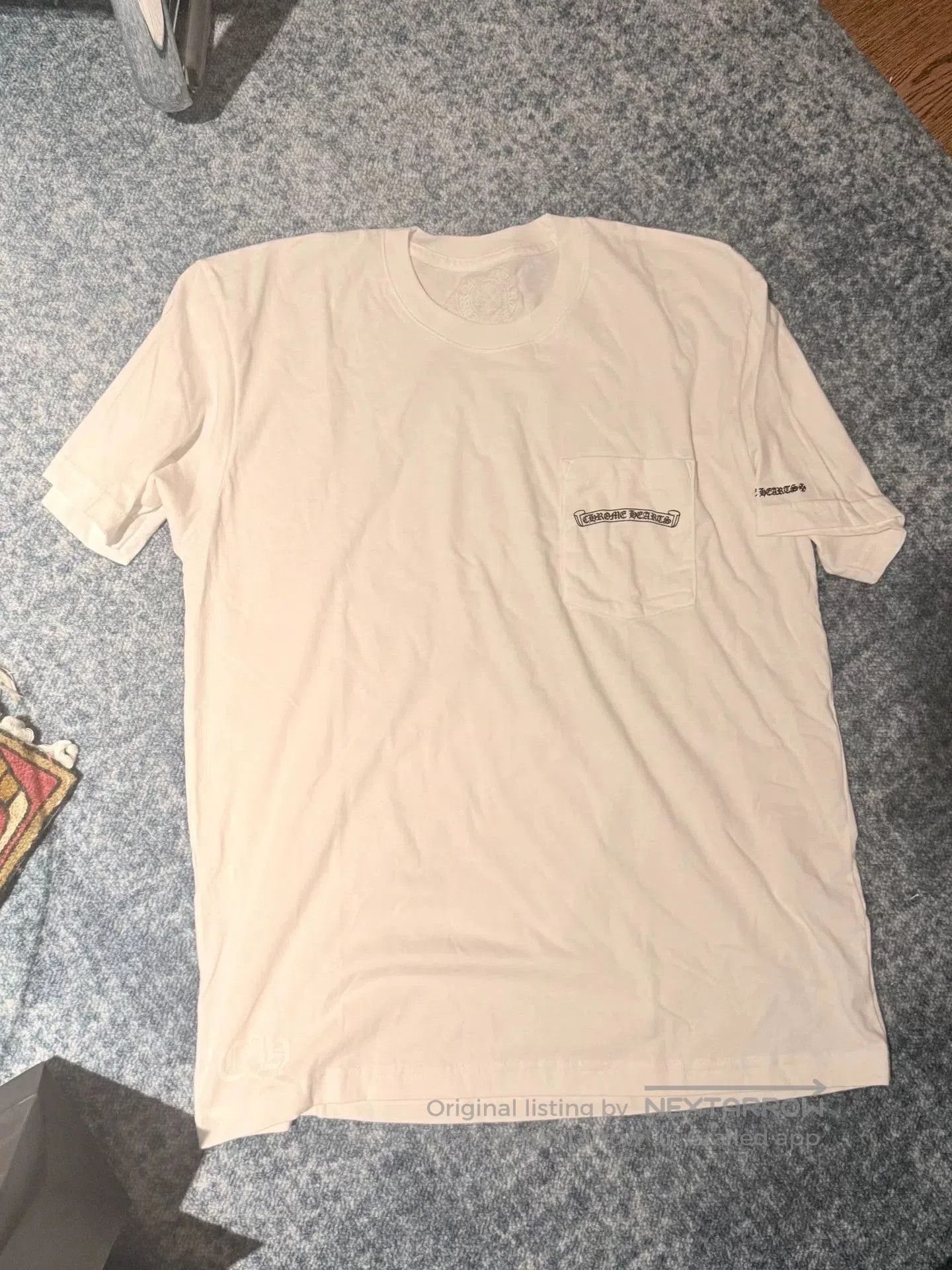 Chrome Hearts Chrome Hearts White Scroll Short Sleeve. Size US L / EU 52-54 / 3 - 1 Thumbnail