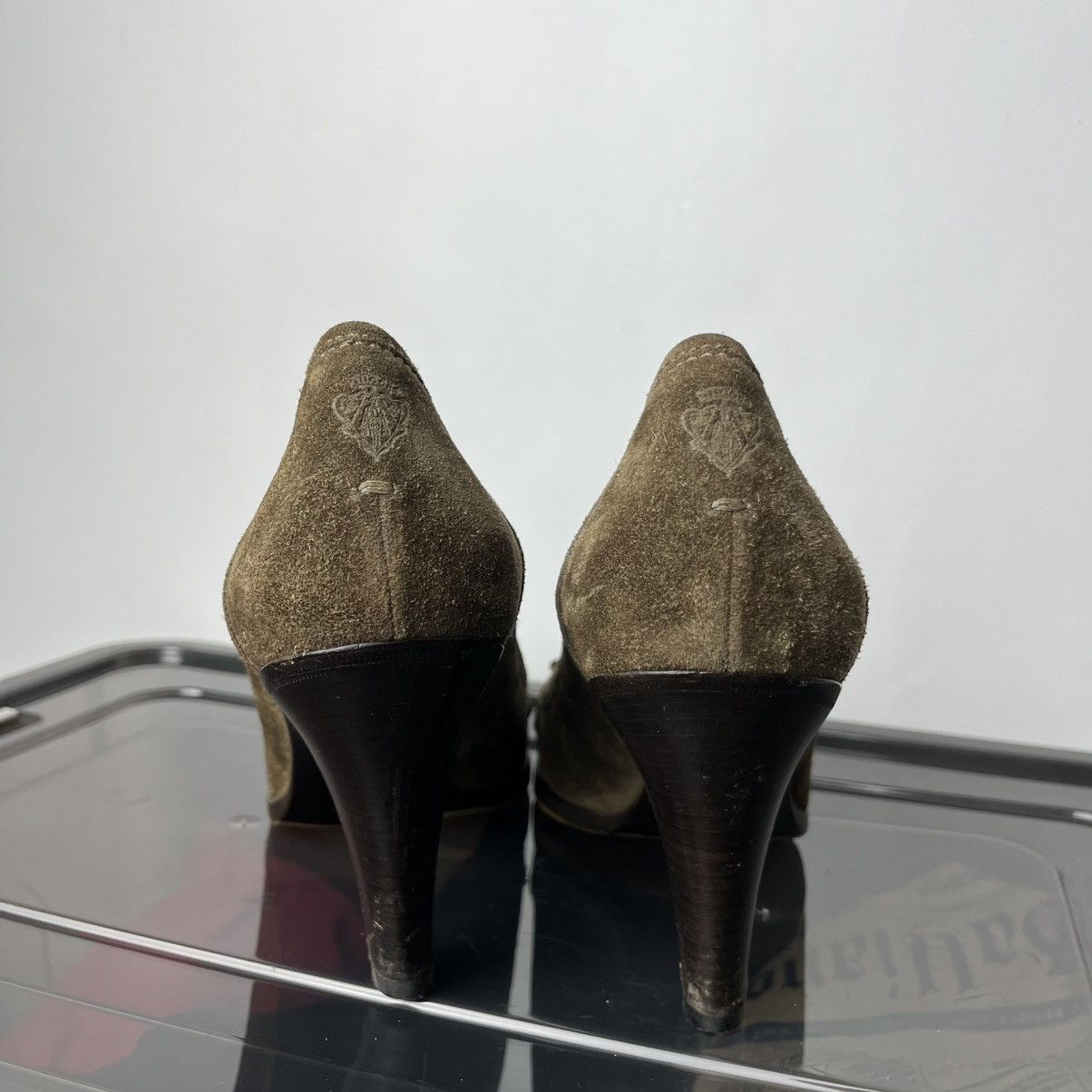Gucci Vintage Gucci Women’s Brown Horse Bit Heels Size US 9 / IT 39 - 4 Thumbnail