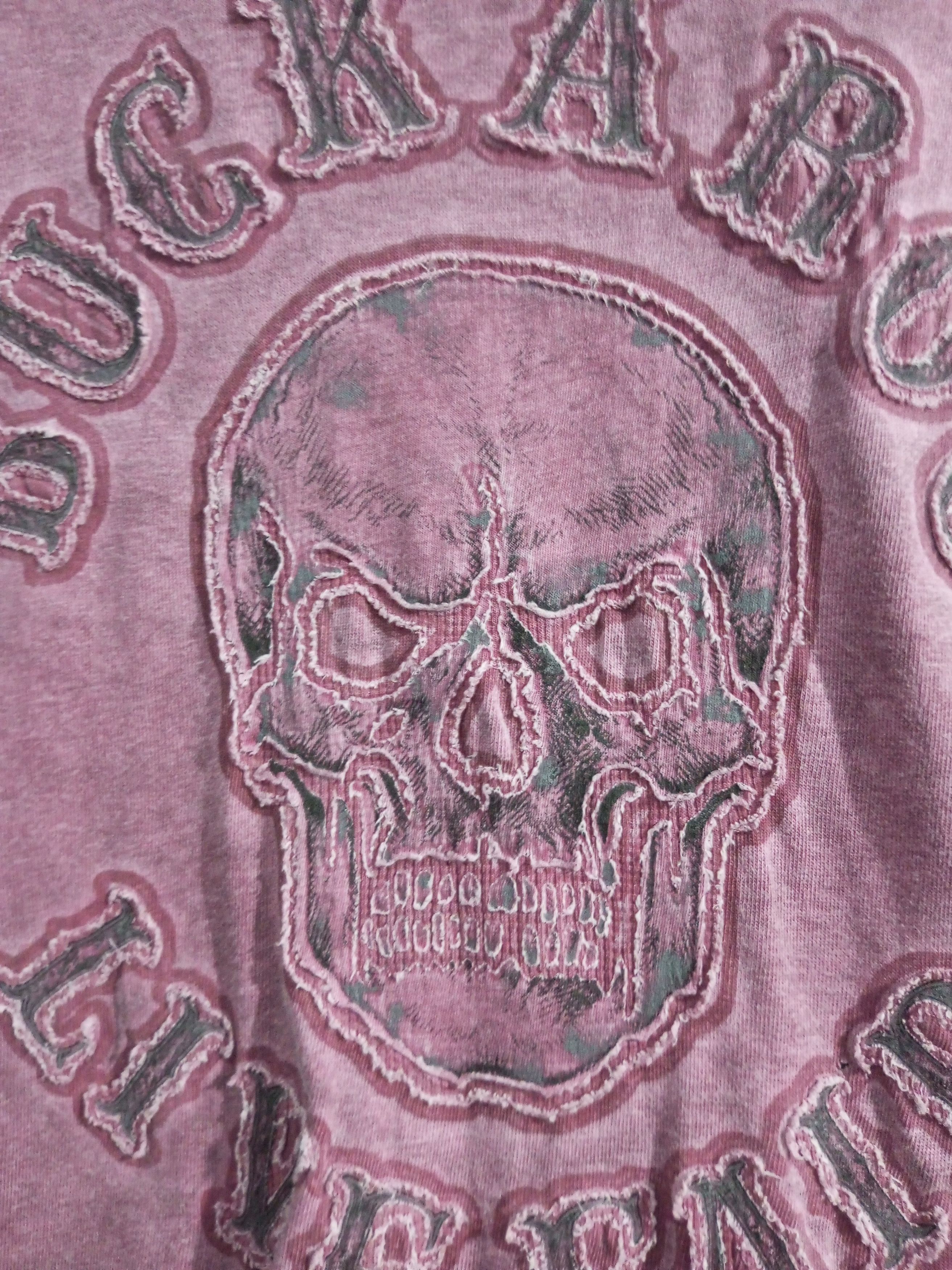 Japanese Brand Vintage Buckaroo skull cross distressed long sleeve tshirt Size US L / EU 52-54 / 3 - 3 Thumbnail