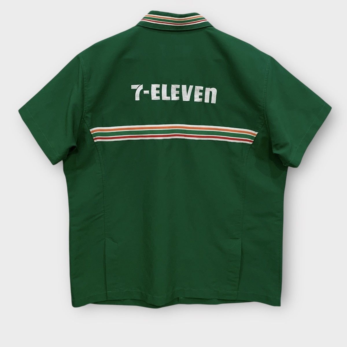 Seven 7 VINTAGE SEVEN ELEVEN UNIFORM WORKERS CASUAL SHIRT Size US L / EU 52-54 / 3 - 2 Thumbnail
