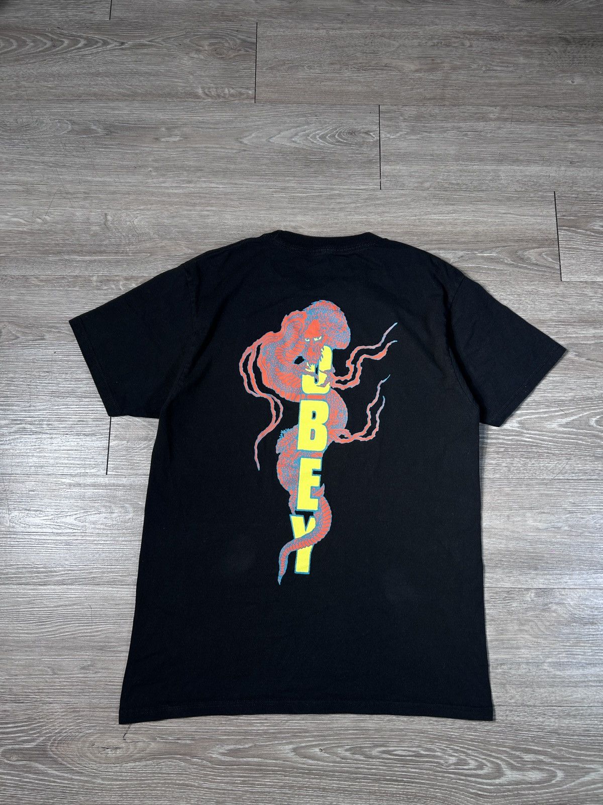 Obey × Vintage Obey Tee T-Shirt Black M Size US M / EU 48-50 / 2 - 1 Thumbnail