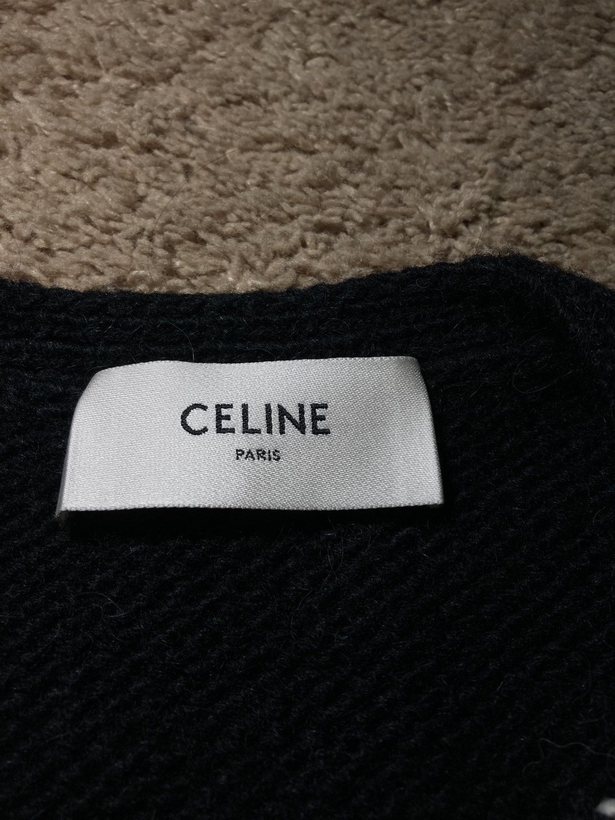 Celine New AW23 Celine Dash Snow Cardigan Hedi Slimane 2023 Artist Size US S / EU 44-46 / 1 - 3 Thumbnail