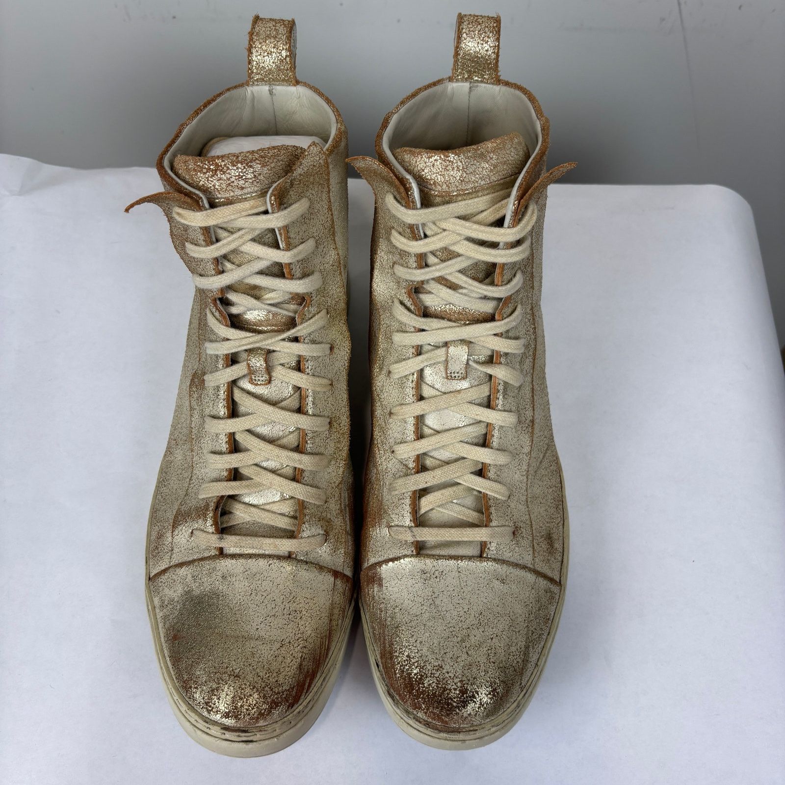 John Varvatos Rare John Varvatos 315 Deek Gold Sneaker Shoes Men's 11.5 Size US 11.5 / EU 44-45 - 6 Thumbnail