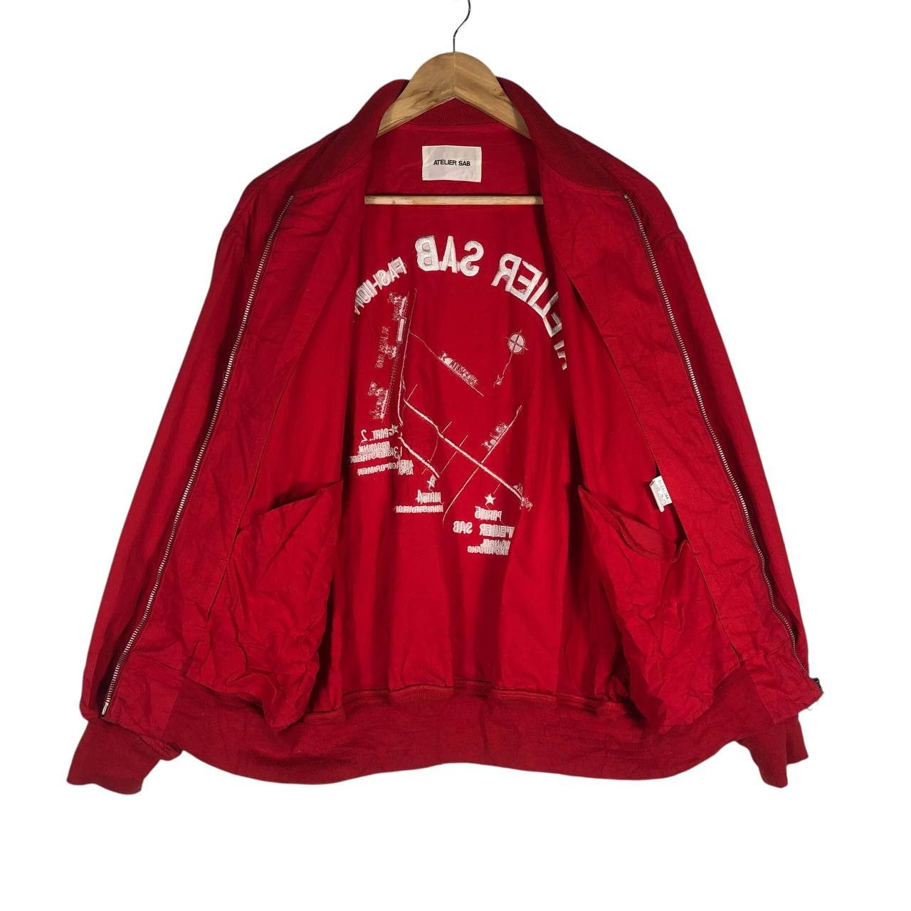 Japanese Brand Vintage Atelier Sab Zipper Jacket Size US L / EU 52-54 / 3 - 5 Thumbnail