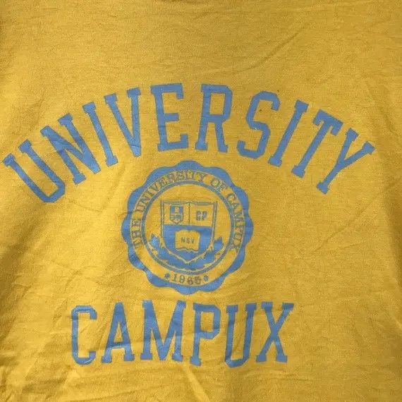 Vintage Vtg UNIVERSITY CAMPUX PARODY Alma Mater Ivy League Size US S / EU 44-46 / 1 - 5 Thumbnail