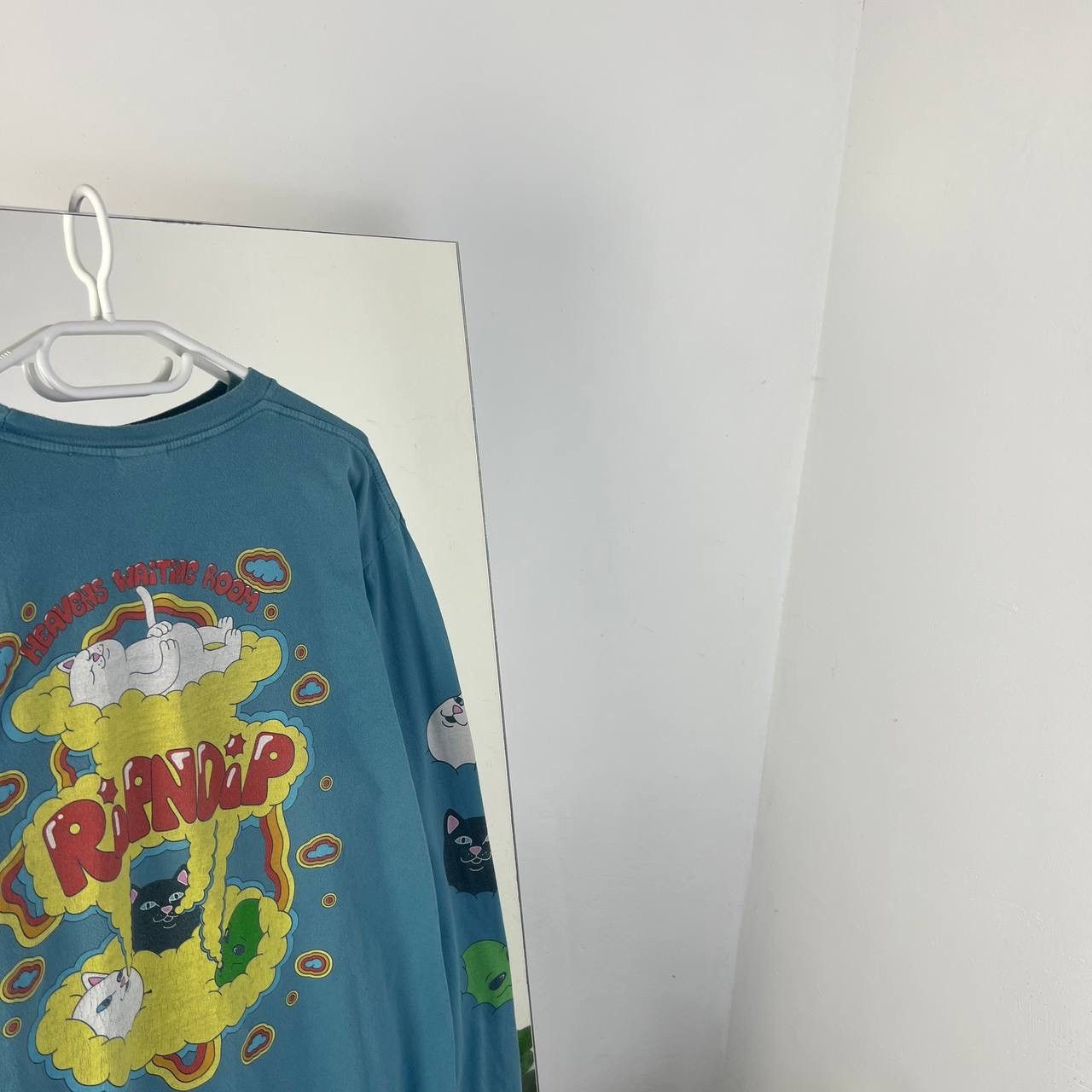RIPNDIP Vintage Ripndip Crazy Cats Big Logo Long Sleeve Size US L / EU 52-54 / 3 - 3 Thumbnail