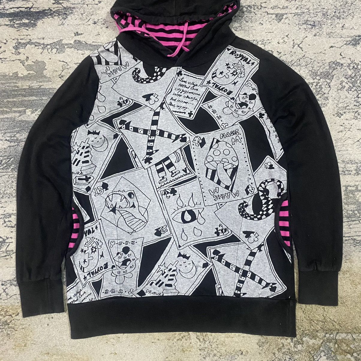 Japanese Brand × Seditionaries Vintage Ovp Poker Punk Emo Hoodies Size M / US 6-8 / IT 42-44 - 2 Thumbnail