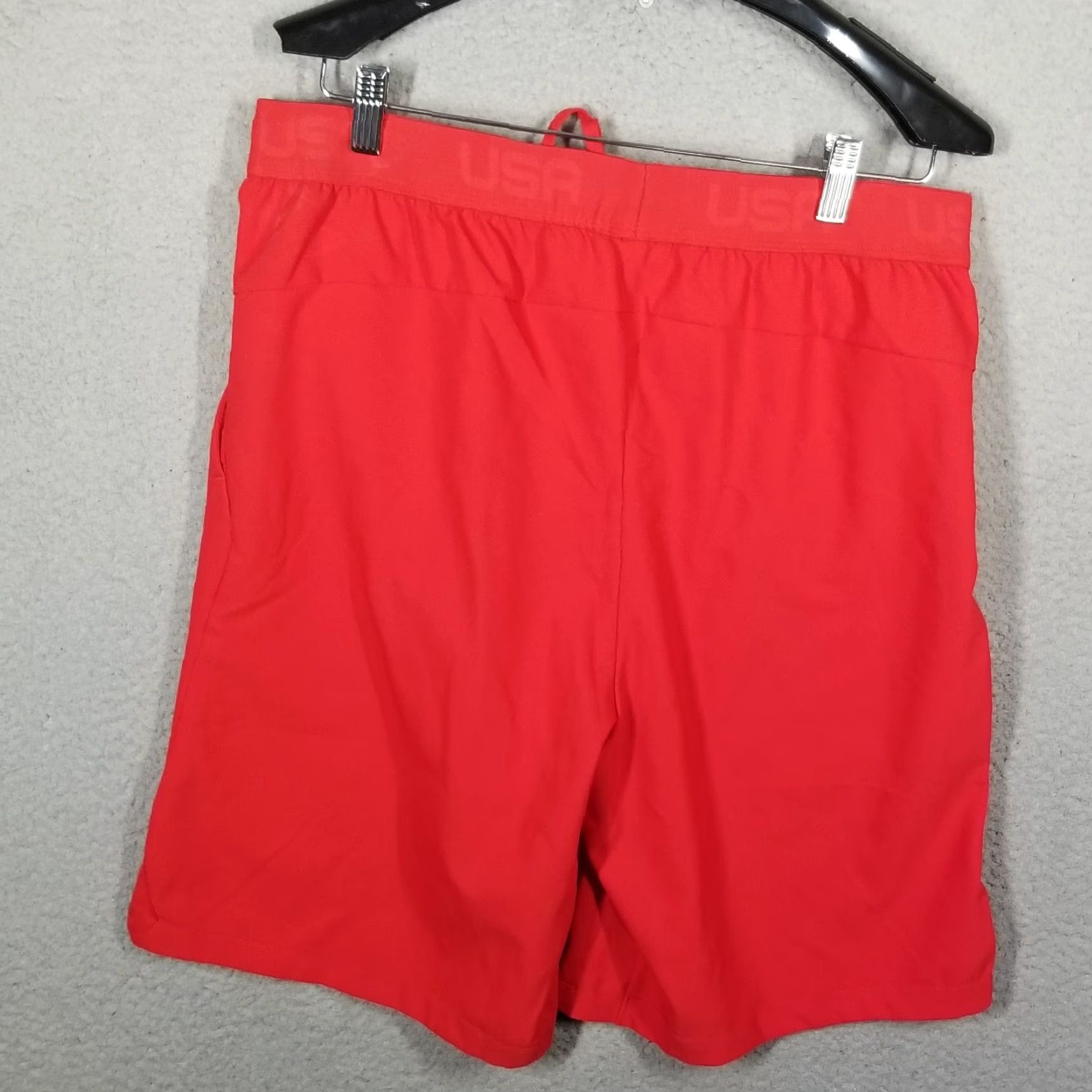 Nike Nike Flex Training Shorts all USA Red LT Large Tall Regular Men Built for Activewear Size US 33 - 7 Thumbnail