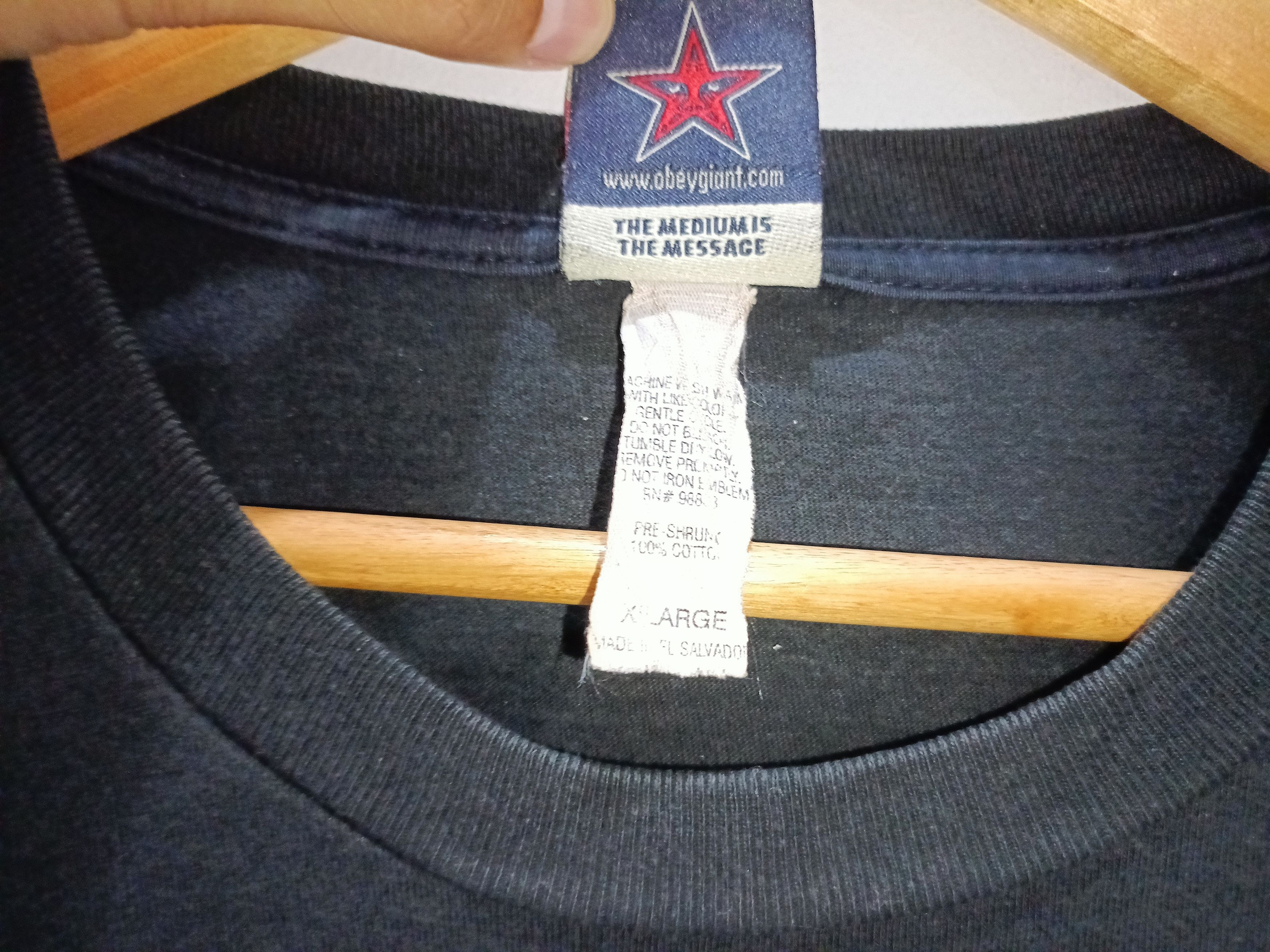 Obey TSHIRT : OBEY - VTG Size US XL / EU 56 / 4 - 5 Thumbnail