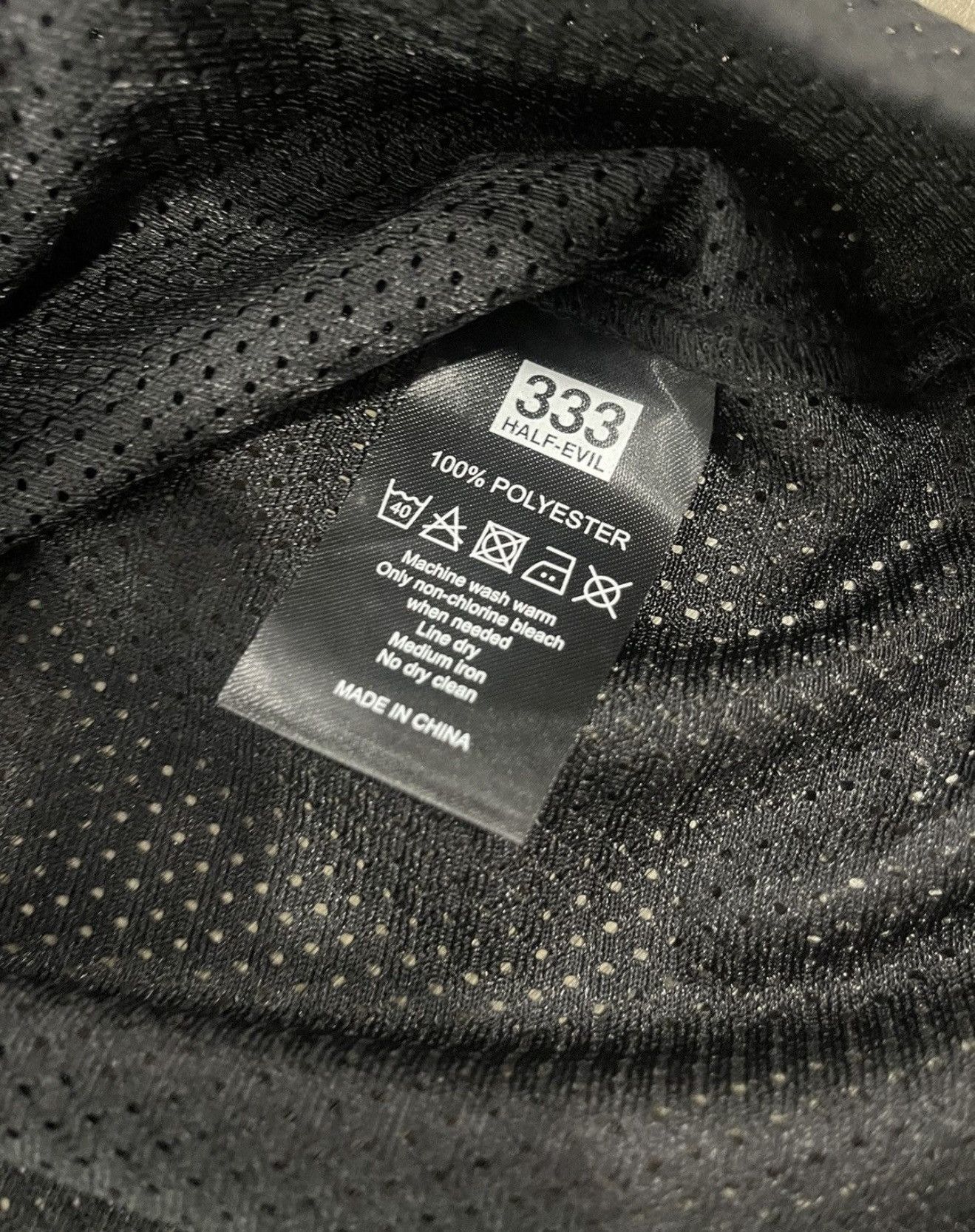 Half Evil ⚡️ Half Evil 333 Football Raid Jersey Black Size Large ⚡️ Size US L / EU 52-54 / 3 - 8 Thumbnail