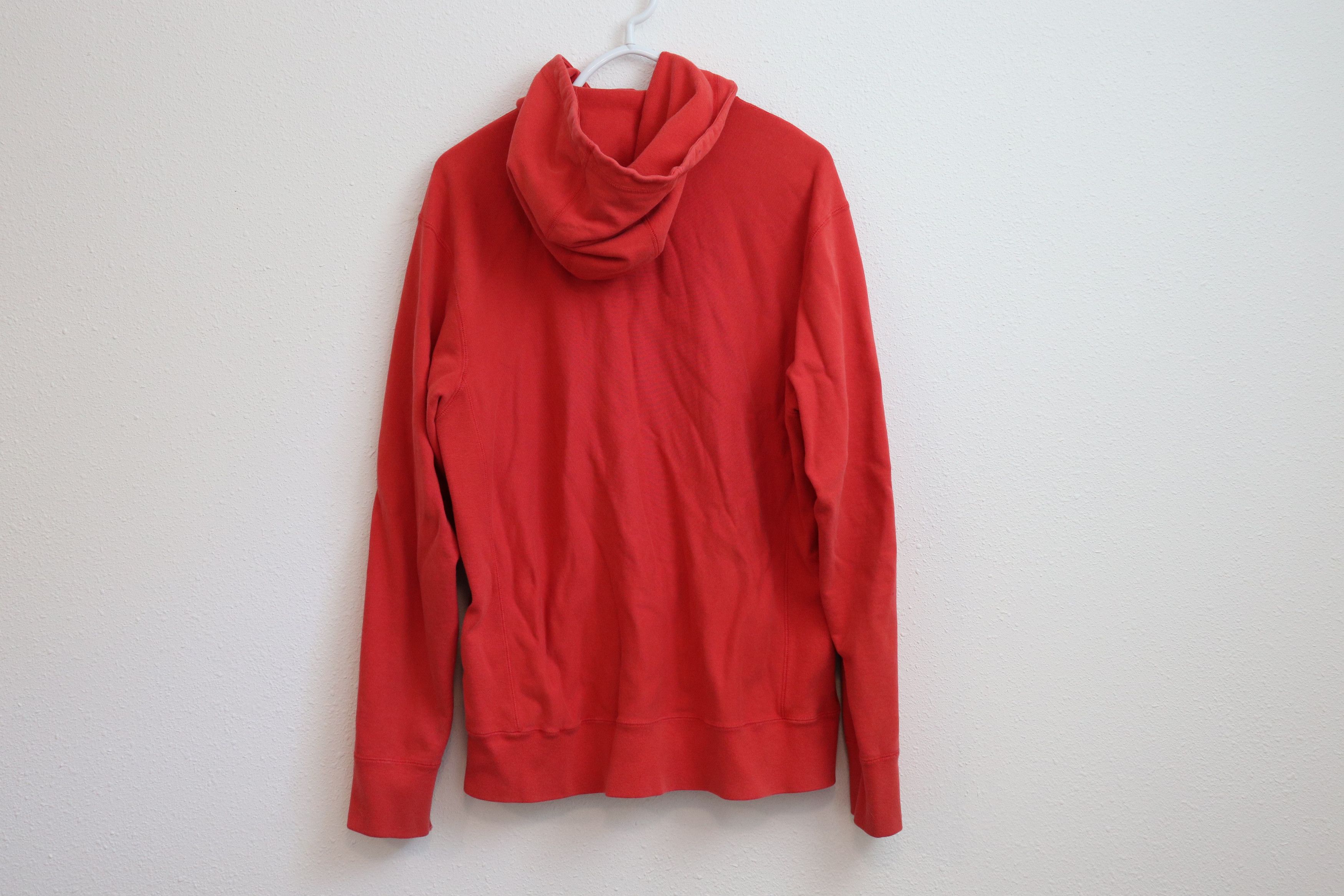 3sixteen Red Terry Hoodie Size US XL / EU 56 / 4 - 2 Thumbnail