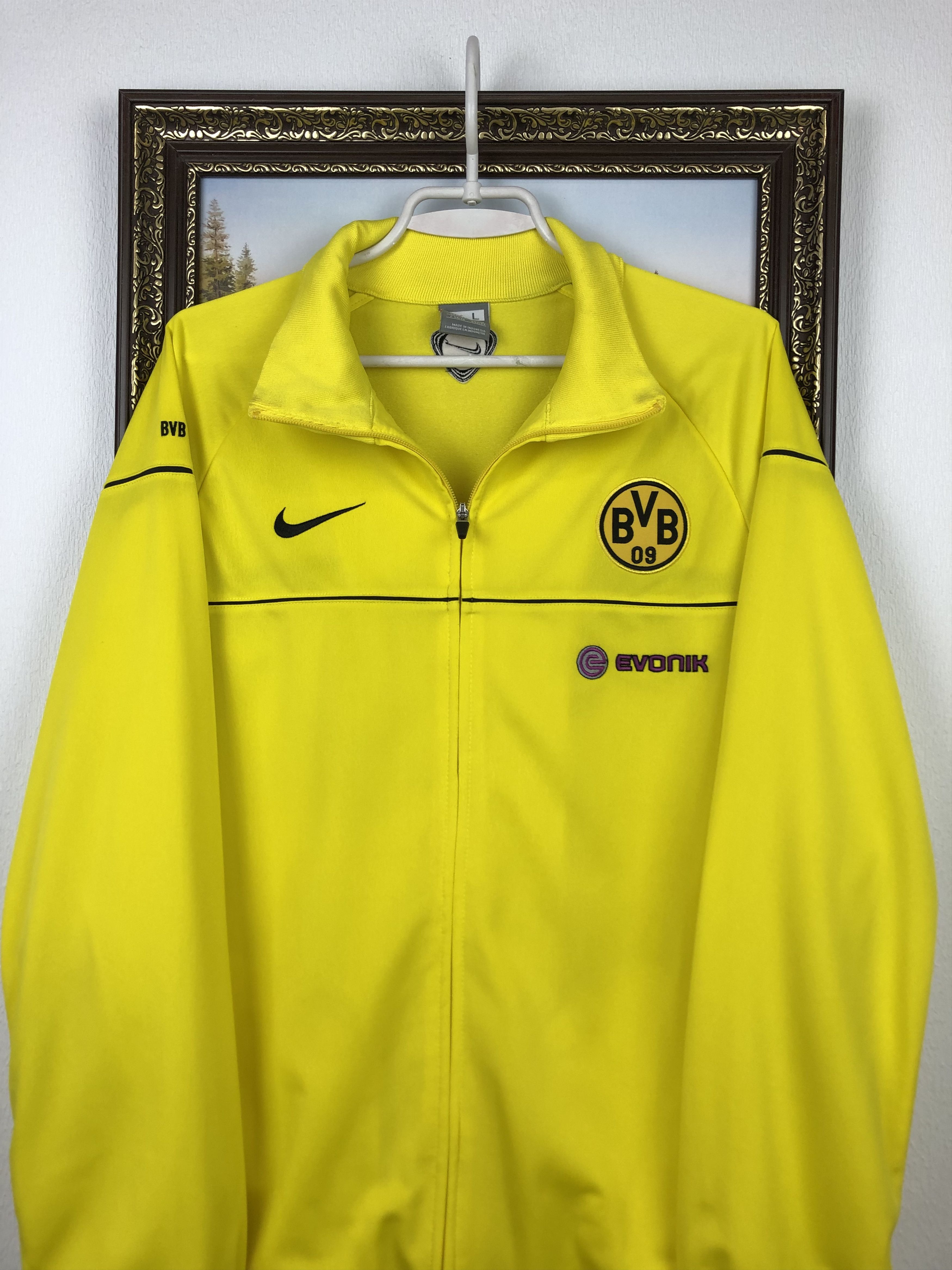 Nike Dortmund Jacket BORUSSIA DORTMUND 90s VINTAGE RAIN JACKET
