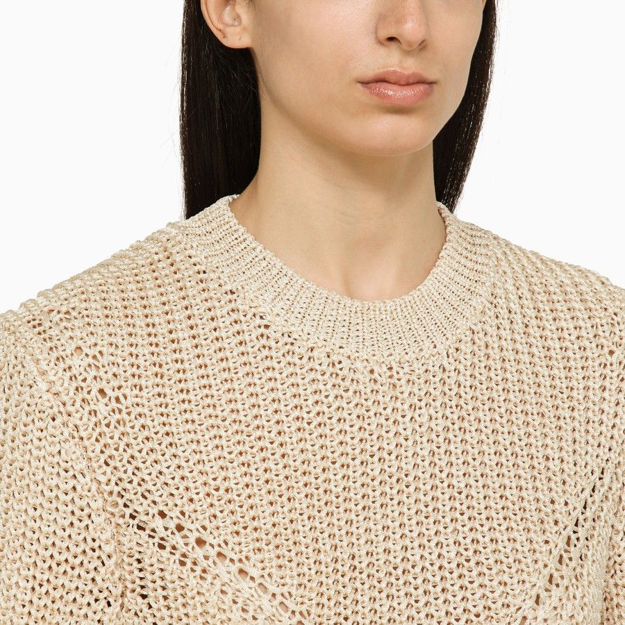 Isabel Marant o1d2blof0824 Crew-neck Jumpers in Beige Size XS / US 0-2 / IT 36-38 - 4 Thumbnail