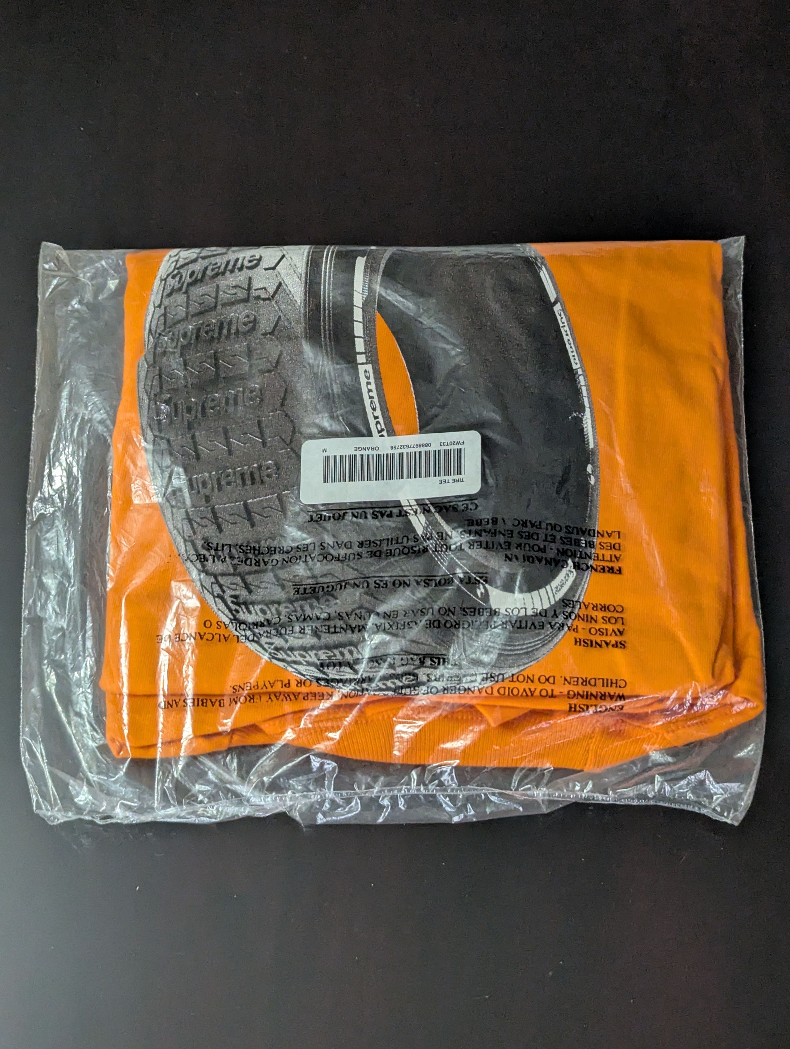 Supreme Supreme Tire tee Size US M / EU 48-50 / 2 - 4 Thumbnail