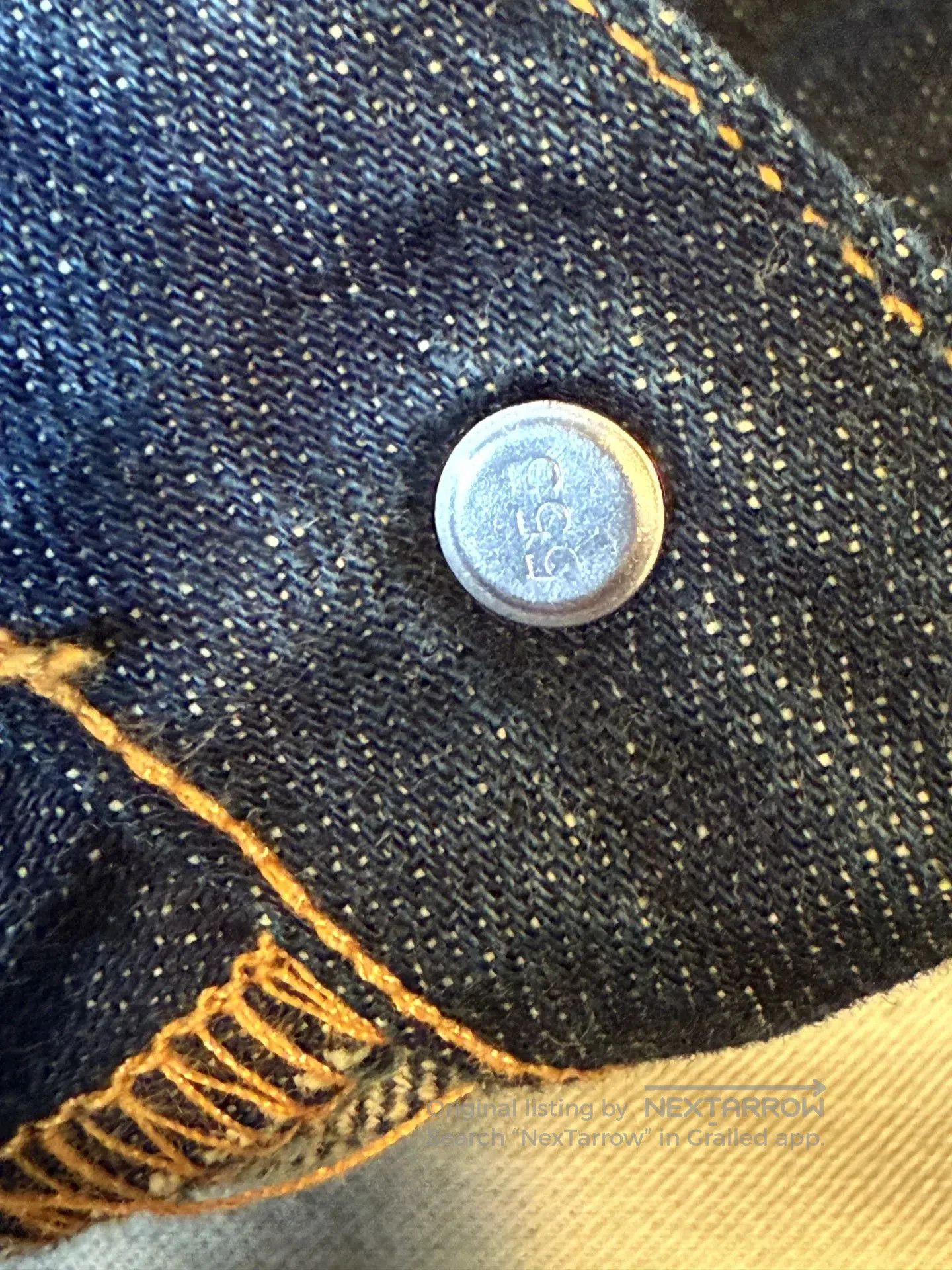 LVC LVC 201 555 Factory Copper Button Selvedge. Size US 32 / EU 48 - 5 Thumbnail