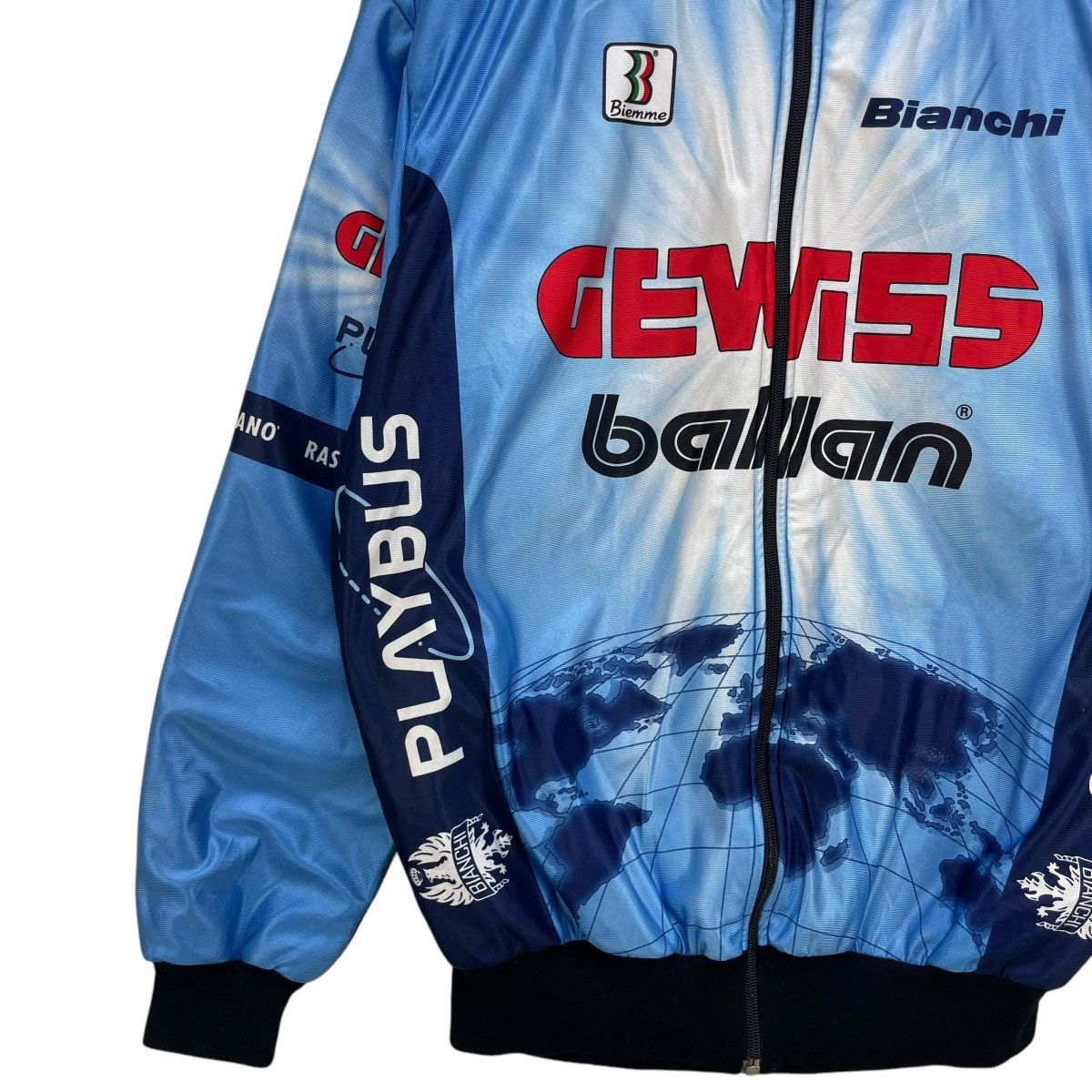 Luigi Bianchi × Vintage 💥Vintage 90s Bianci Basikal Jacket Made In Italy Size US M / EU 48-50 / 2 - 3 Thumbnail