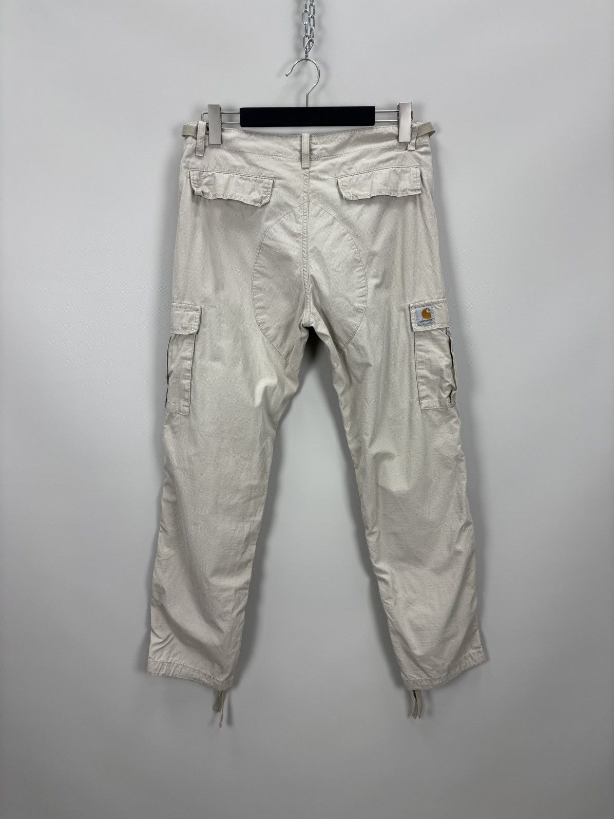 Carhartt Mens cargo pants Carhartt Size 31x32 Color Beige Size US 31 - 6 Thumbnail