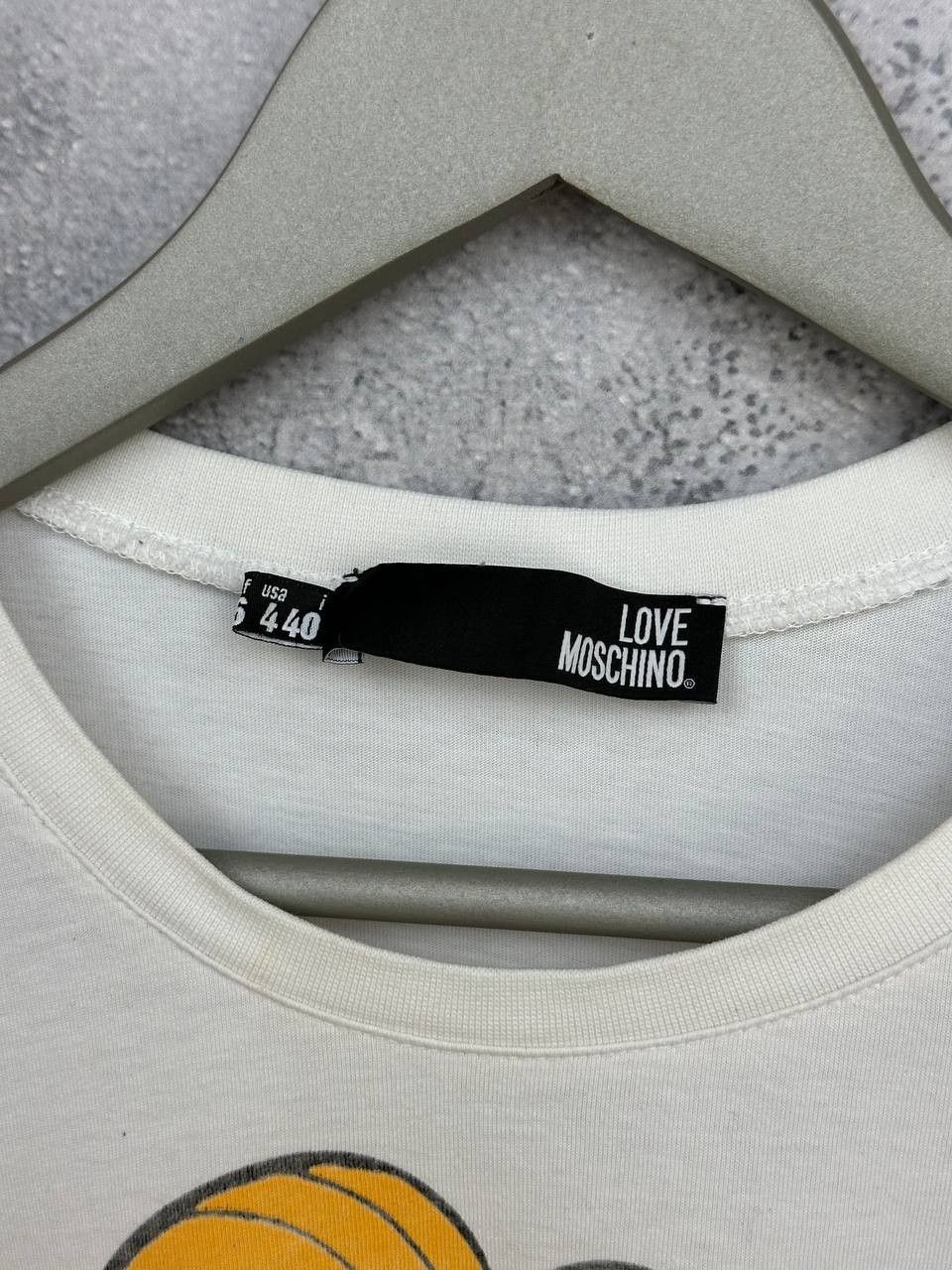 Love Moschino Love Moschino Bling Bling Baby Graphic T-Shirt White Cartoon Size S / US 4 / IT 40 - 14 Thumbnail