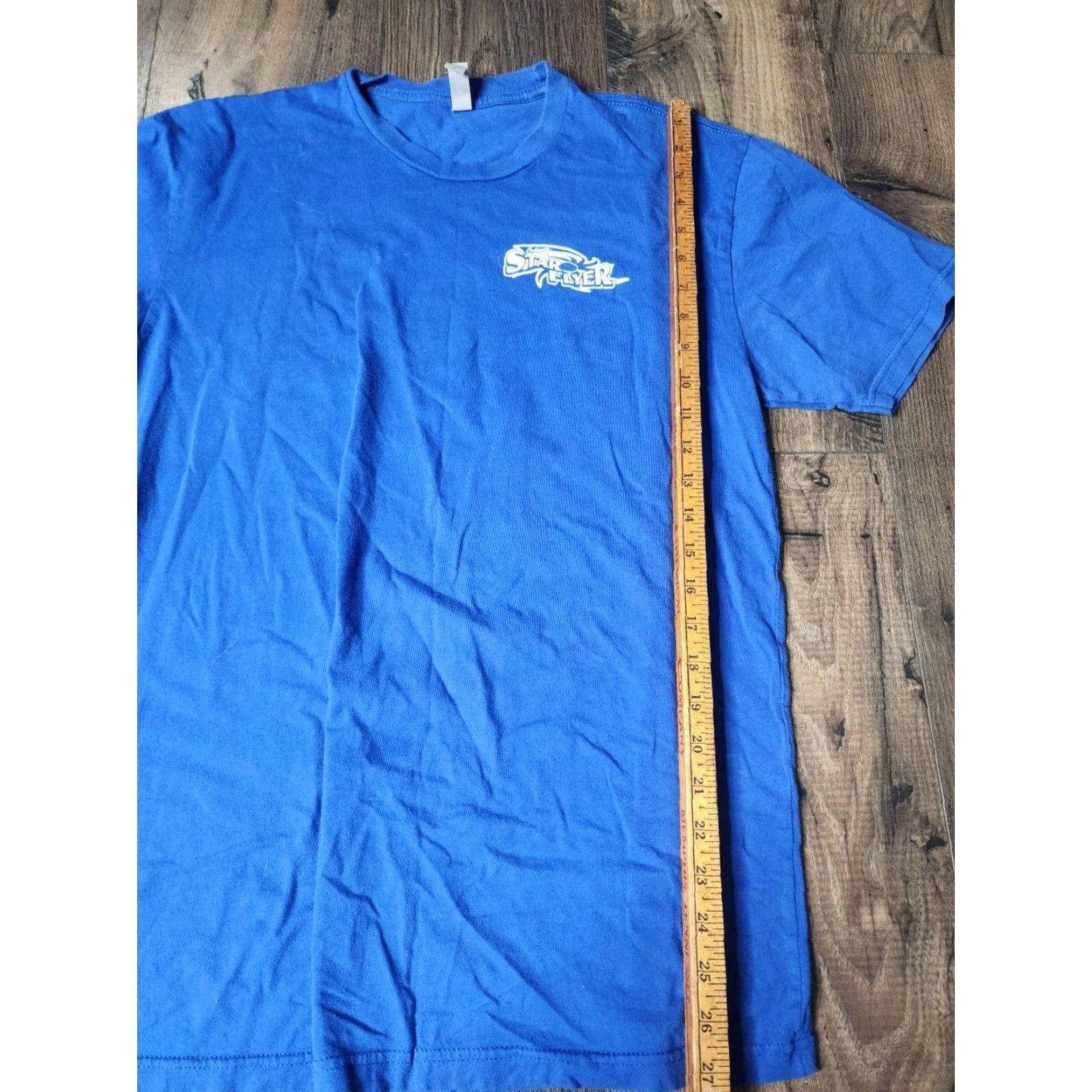 Next Level Starflyer World's Tallest Swing Ride Double Sided T Shirt Blue Next Level Adult Unisex Large Size US L / EU 52-54 / 3 - 3 Thumbnail
