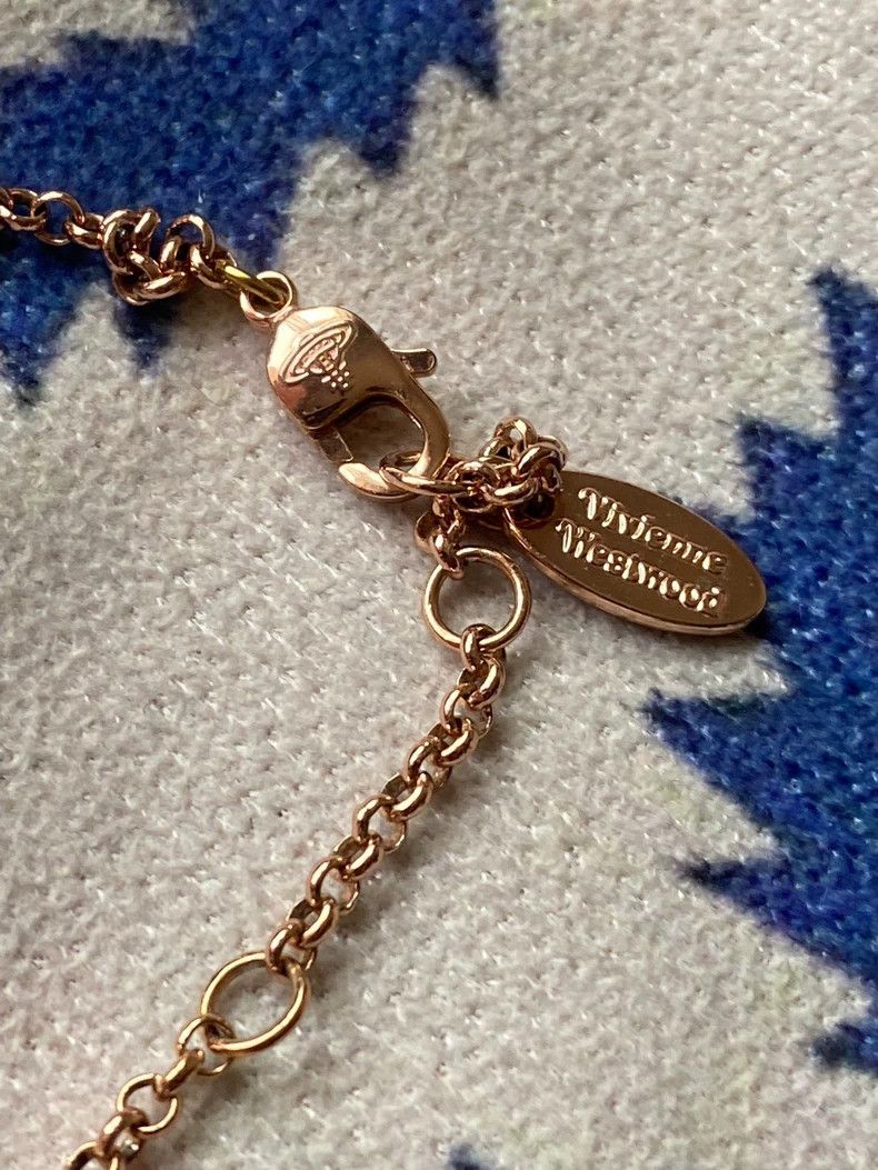 Vivienne Westwood Vivienne Westwood Mid-century full-diamond Saturn necklace Size ONE SIZE - 6 Thumbnail