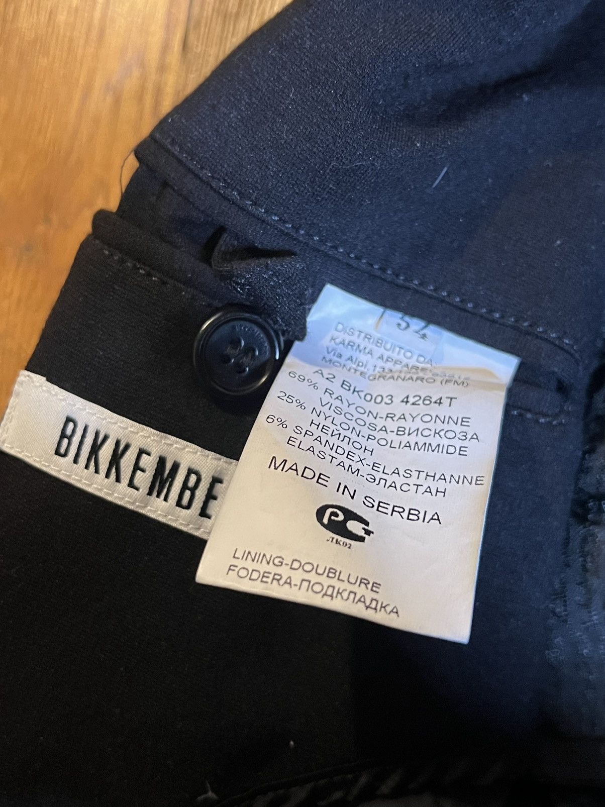 Dirk Bikkembergs Bikkembergs Hooded Blazer Size 54R - 3 Thumbnail