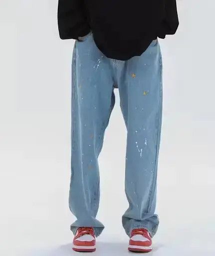 Jean Galaxy Denim Jeans Size US 30 / EU 46 - 2 Thumbnail