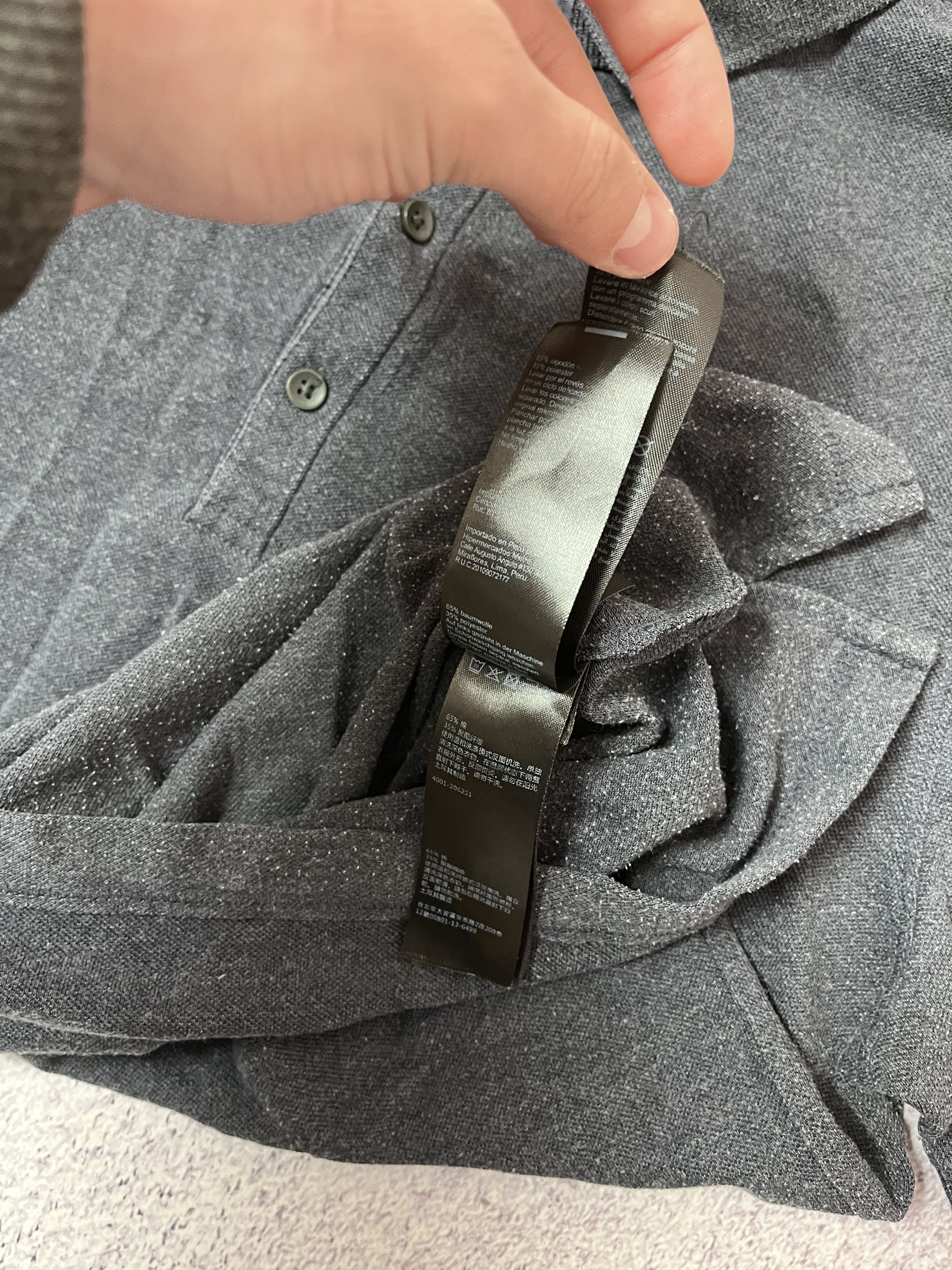 Allsaints × Japanese Brand Men’s polo Allsaints size L Y2K Size US L / EU 52-54 / 3 - 11 Thumbnail