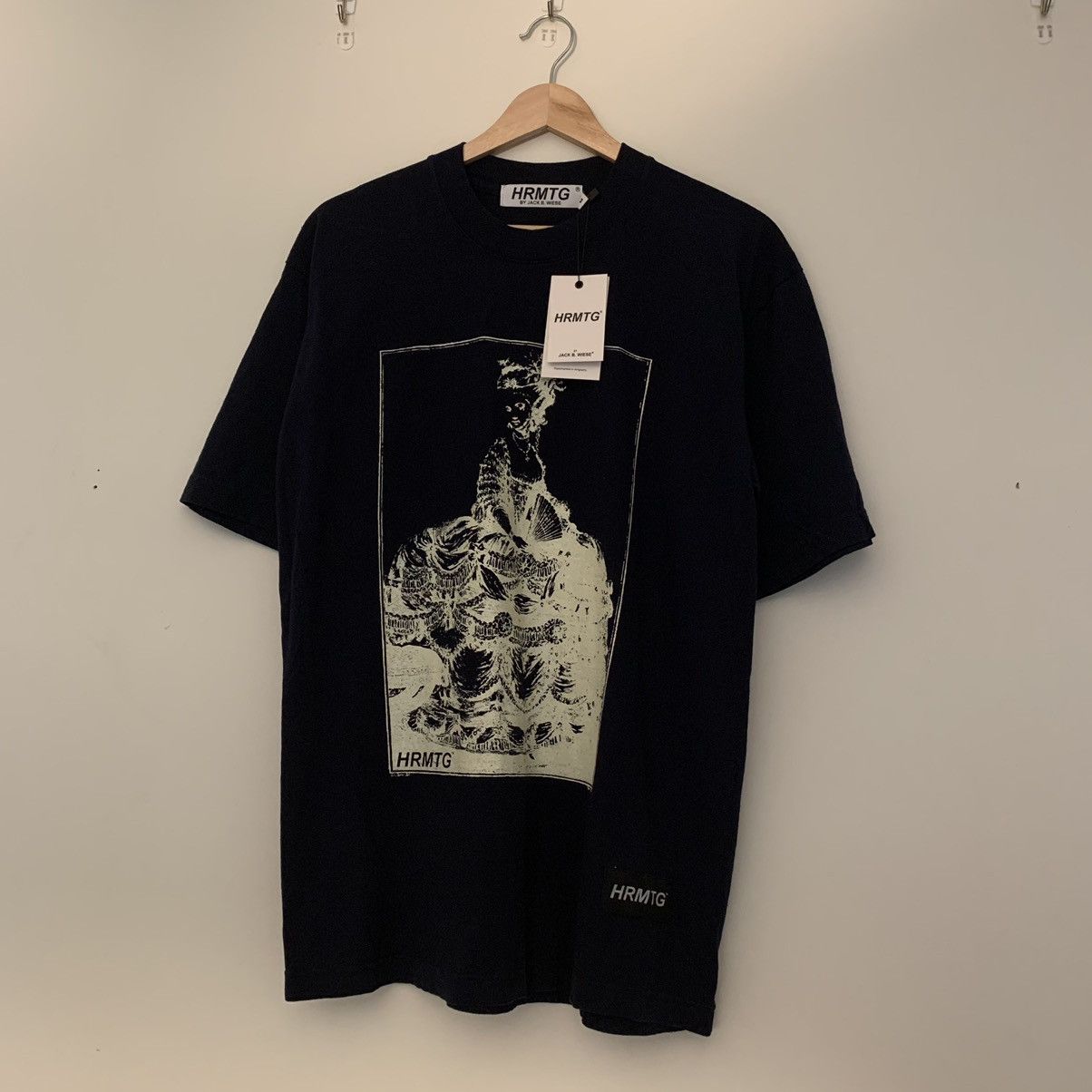 image of Hrmtg X Jack B Wiese Marie Antoinette Shirt in Blue, Men's (Size Medium)