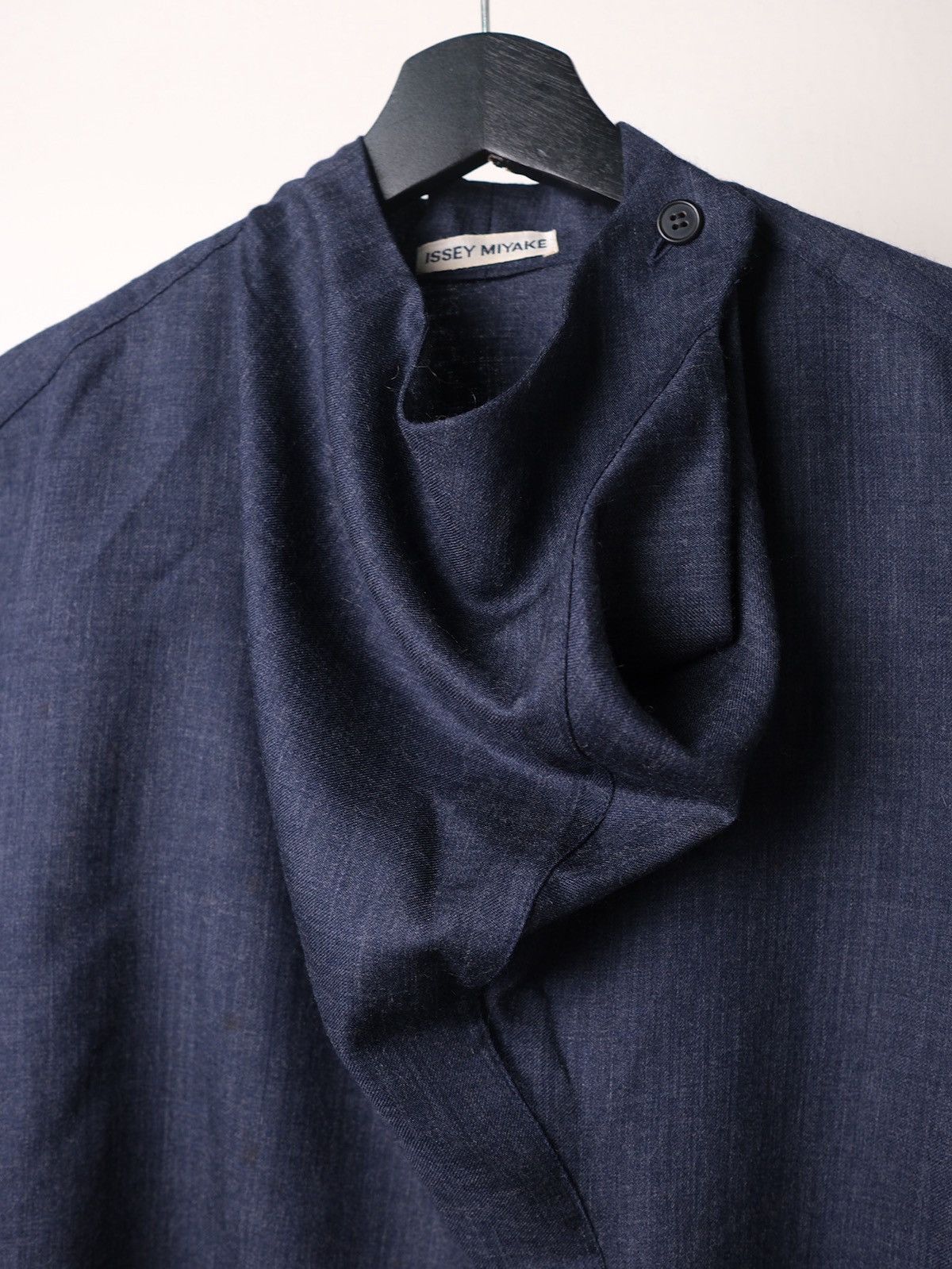 Issey Miyake Issey Miyake Asymmetrical Collar Shirt Size M / US 6-8 / IT 42-44 - 6 Thumbnail