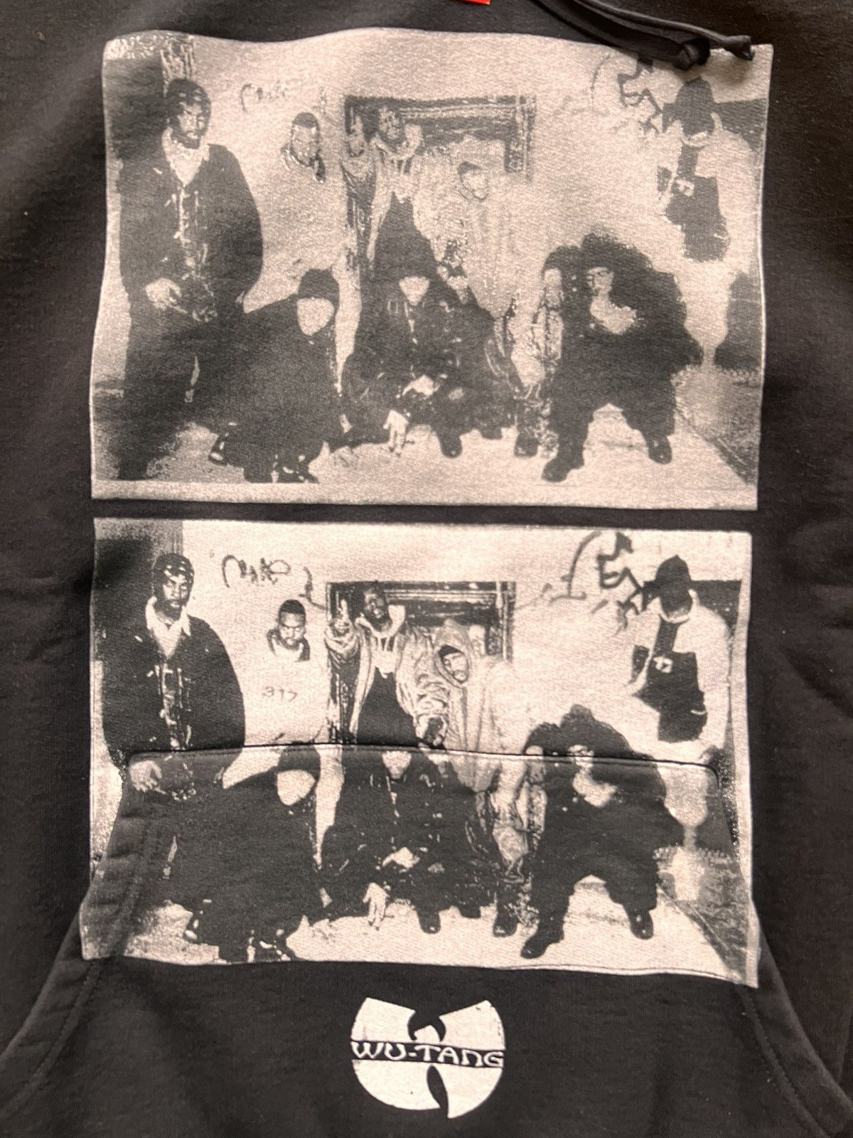 Supreme XL Supreme Wu-Tang Clan Hooded Sweatshirt Black FW25 hoodie Size US XL / EU 56 / 4 - 15 Thumbnail