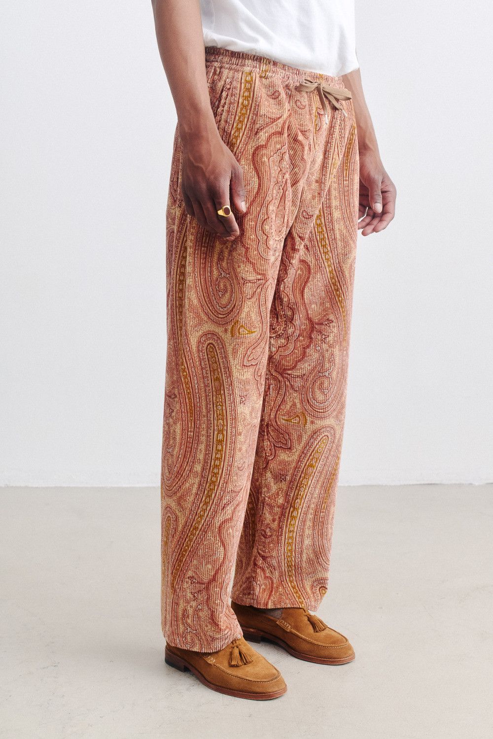 A Kind Of Guise 💚 AW23 A Kind Of Guise Samurai Trousers Paisley Corduroy Size US 32 / EU 48 - 3 Thumbnail