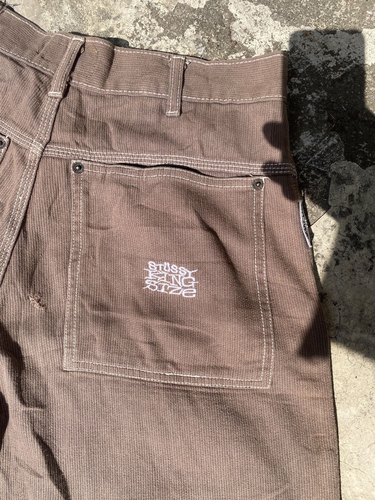 Stussy × Vintage Pants stussy king Size 80s Size US 30 / EU 46 - 5 Thumbnail