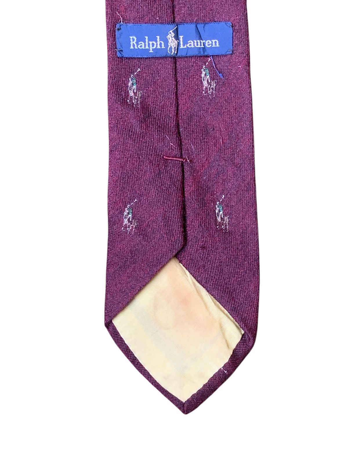 Polo Ralph Lauren × Ralph Lauren Rare Design Ralph Lauren Ties Size ONE SIZE - 3 Thumbnail