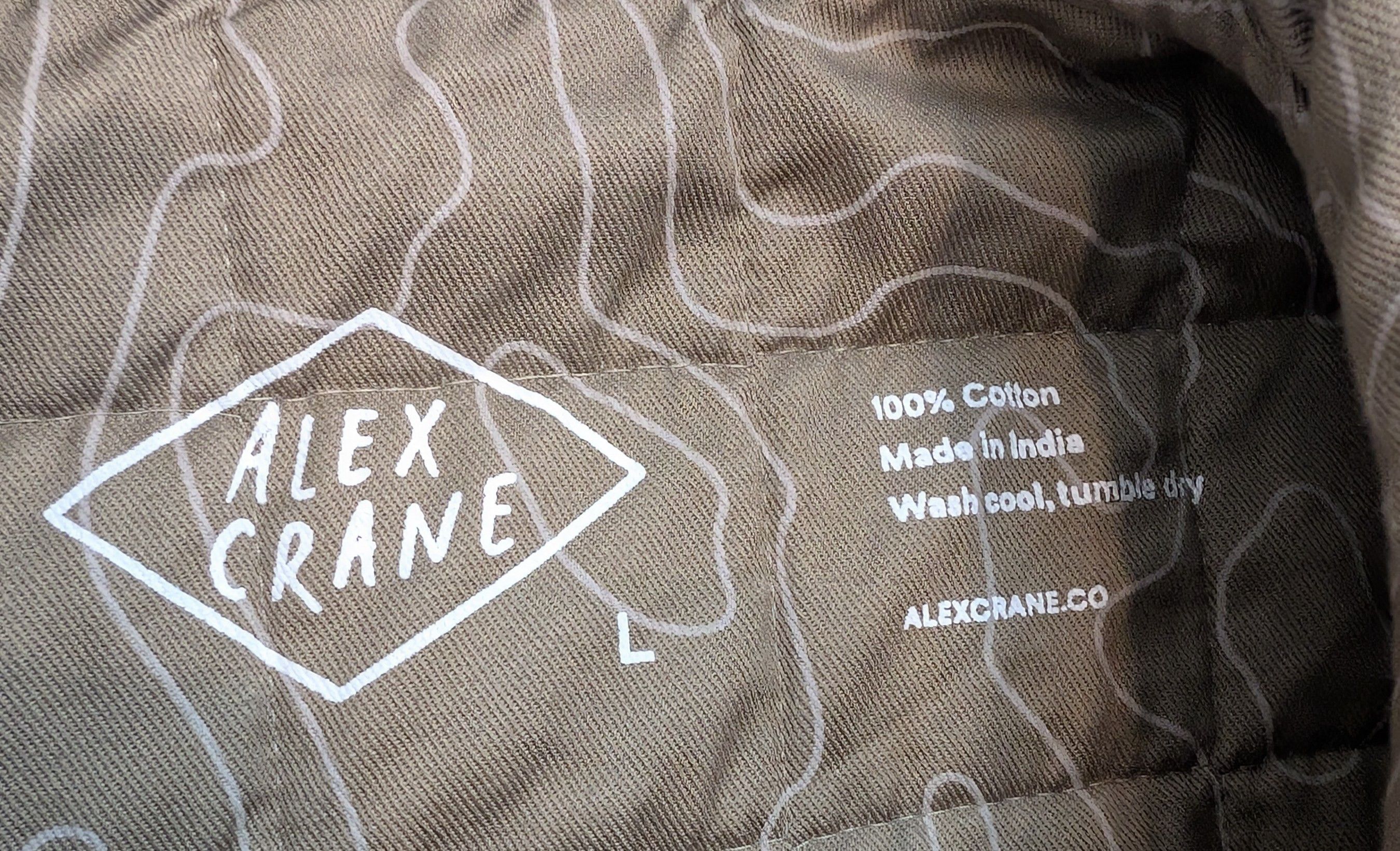 Alex Crane LNWOT Alex Crane Quilted Kite Jacket Tank Maps Cotton Size US L / EU 52-54 / 3 - 3 Thumbnail