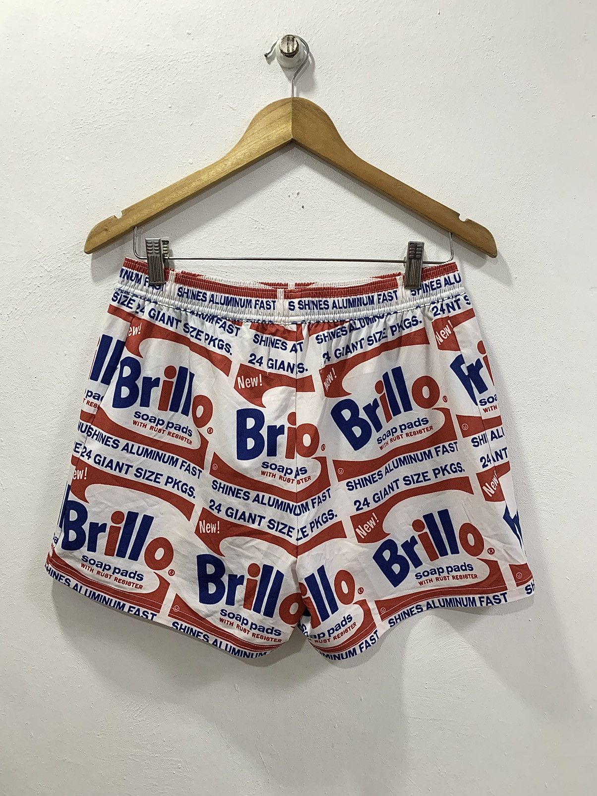 Calvin Klein CALVIN KLEIN x ANDY WARHOL “BRILLO” PERFORMANCE SHORTS Size US 27 - 8 Thumbnail