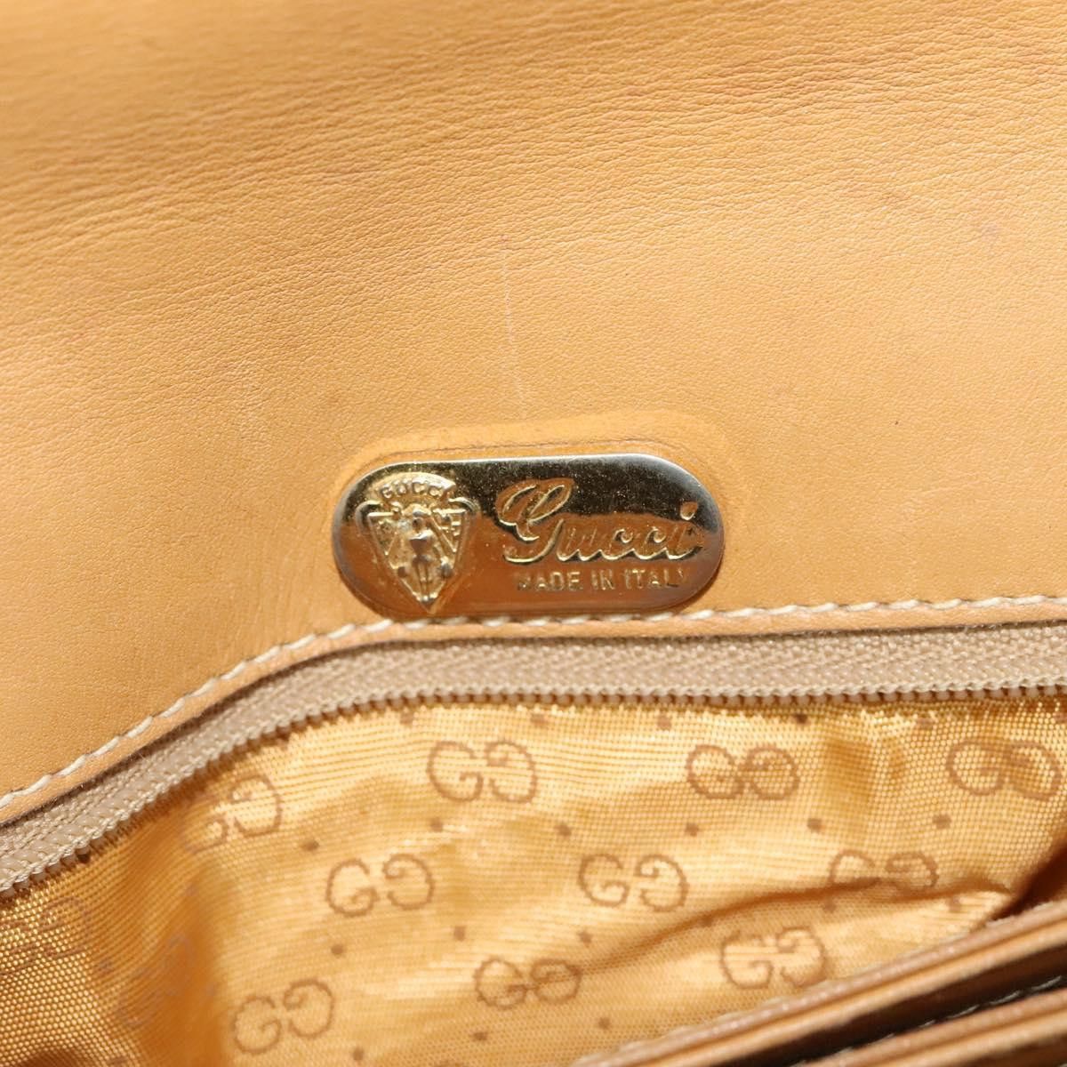 Gucci GUCCI Micro GG Supreme Shoulder Bag Pvc Beige Gold 001 406 Size ONE SIZE - 17 Thumbnail