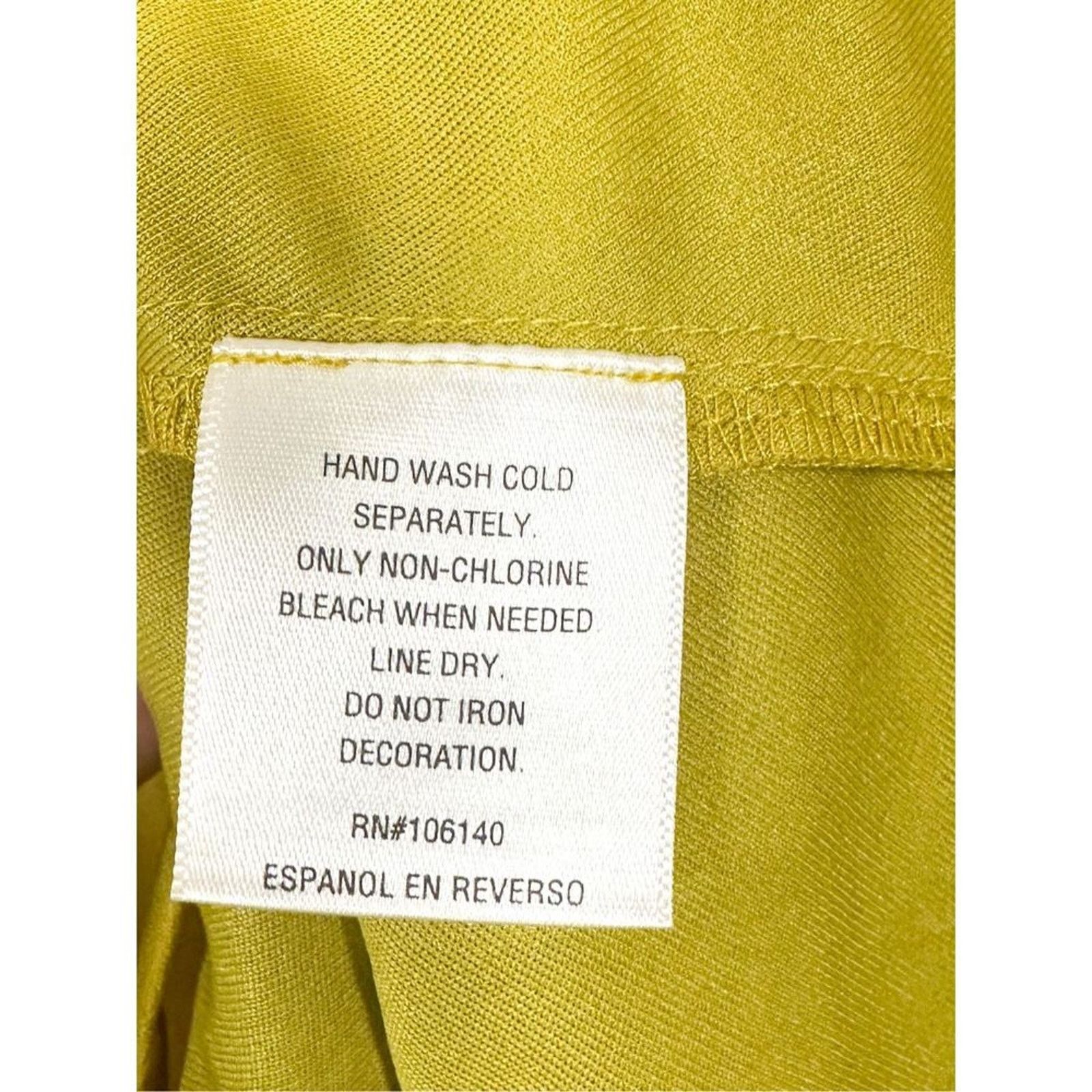 Bar III Bar III Beaded Sleeveless Mini Dress Green Yellow Size Small Size S / US 4 / IT 40 - 7 Thumbnail