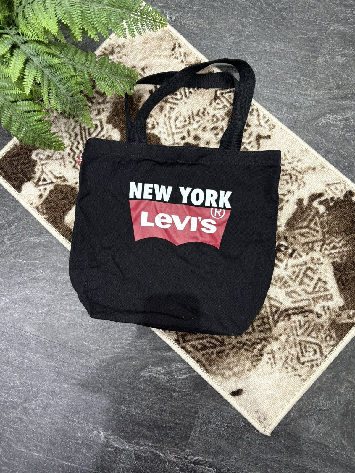 Levi's 00s levis New York Vintage Big Logo Retro Shopper Bag Size ONE SIZE - 1 Thumbnail