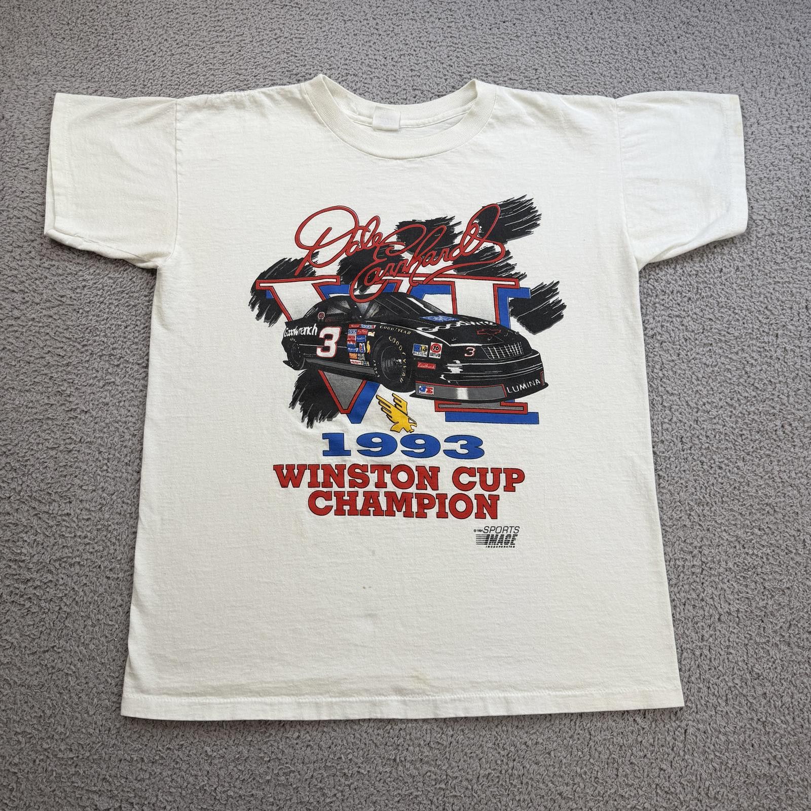 Other Vintage 1993 Dale Earnhardt NASCAR T Shirt L Winston Cup Size US L / EU 52-54 / 3 - 1 Thumbnail