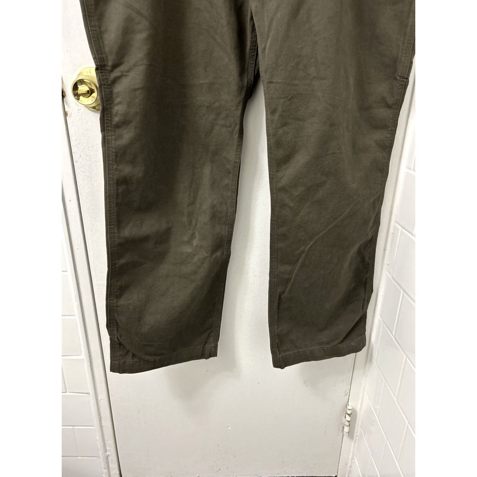 Carhartt Carhartt Work Pants Mens Sz 40x30 Brown Relaxed Fit Twill Utility BN0324M Size US 40 / EU 56 - 3 Thumbnail