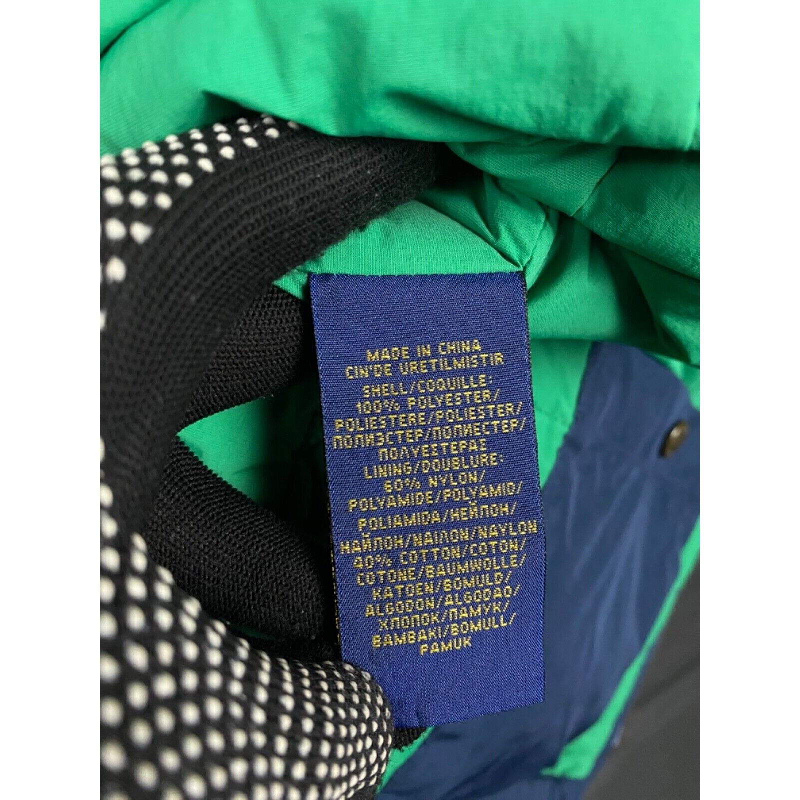 Ralph Lauren Polo Ralph Lauren VTG Men's Blue Down Insulated Puffer Jacke Size US L / EU 52-54 / 3 - 12 Thumbnail