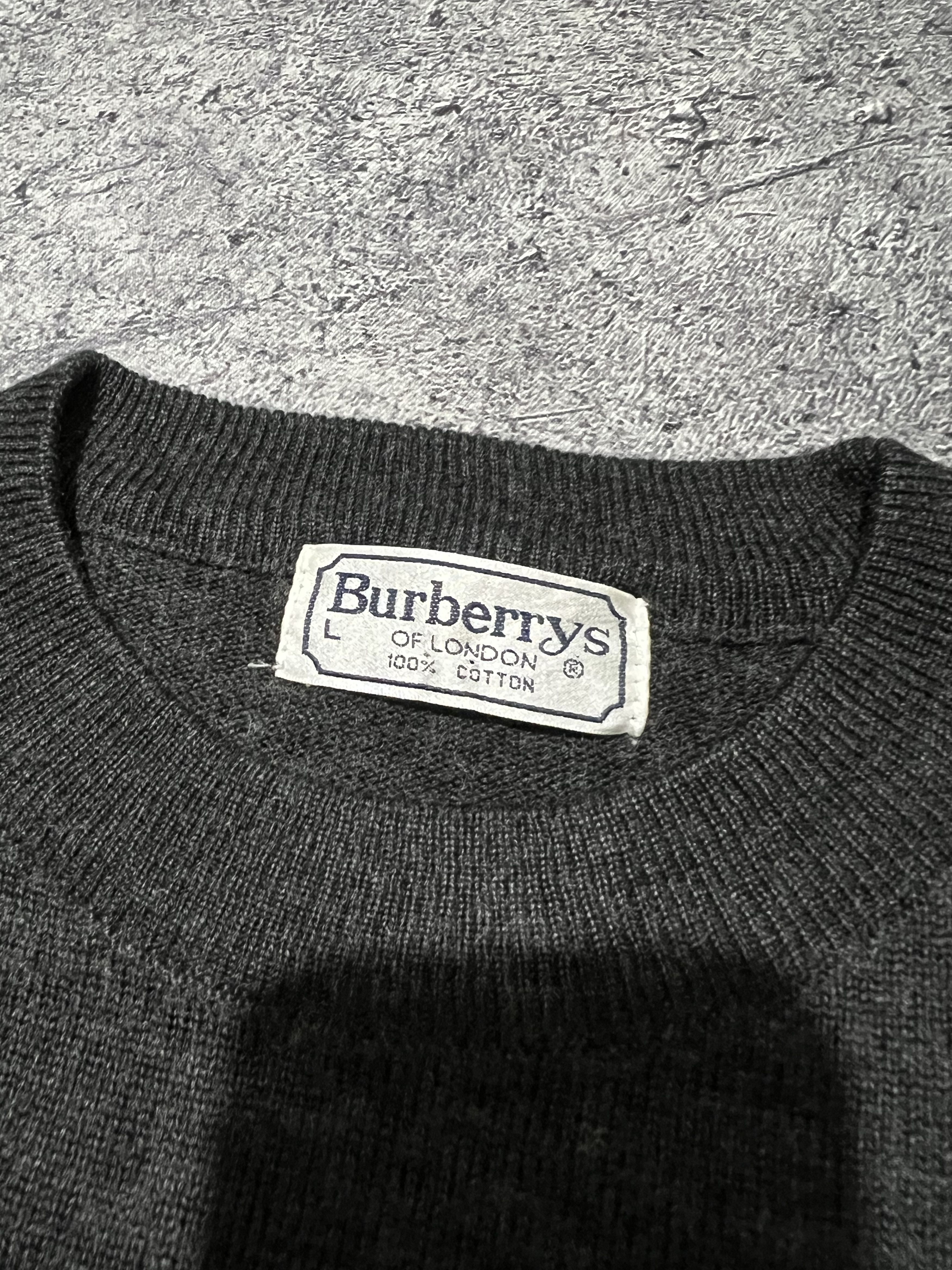 Burberry 2000s Archival Burberrys Prorsum Big Logo Knit Sweater y2k Size US M / EU 48-50 / 2 - 4 Thumbnail