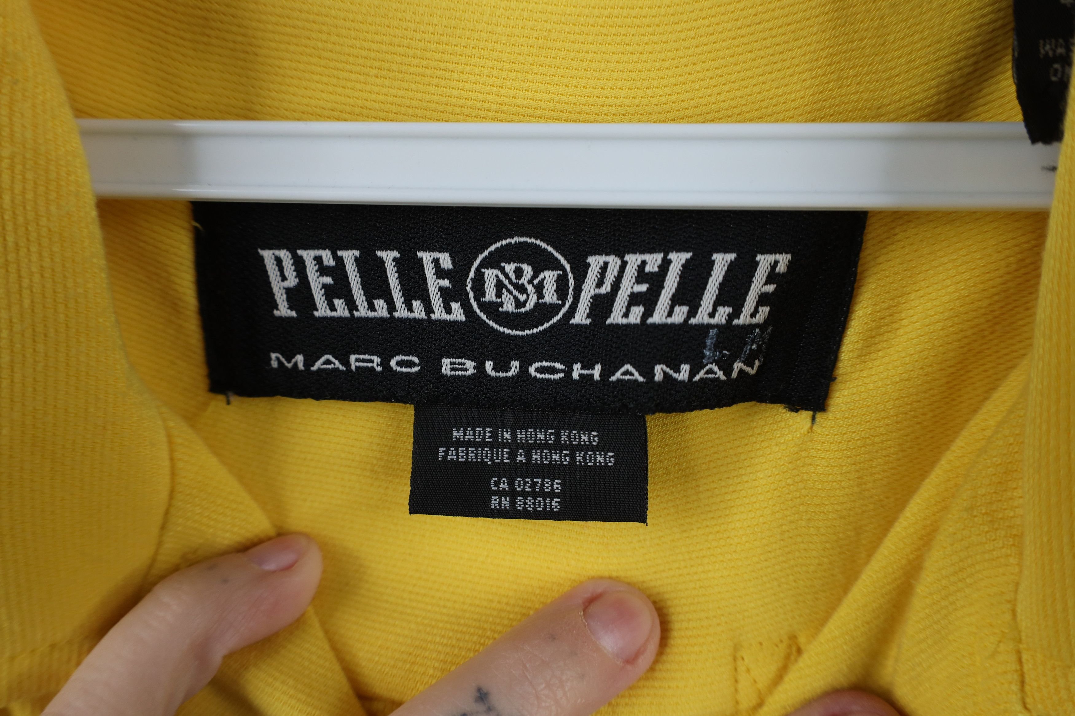 Pelle Pelle Vintage 90s Pelle Pelle Baggy Fit Collared Button Shirt Size US XL / EU 56 / 4 - 9 Thumbnail