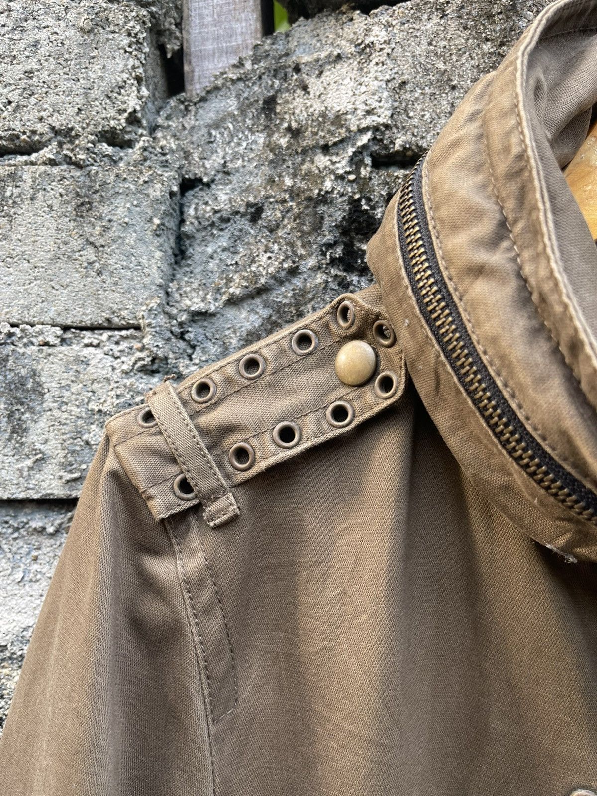 Michel Klein Archive Michel Klein Homme Metal Clasp Utility Field Jacket Size US S / EU 44-46 / 1 - 9 Thumbnail