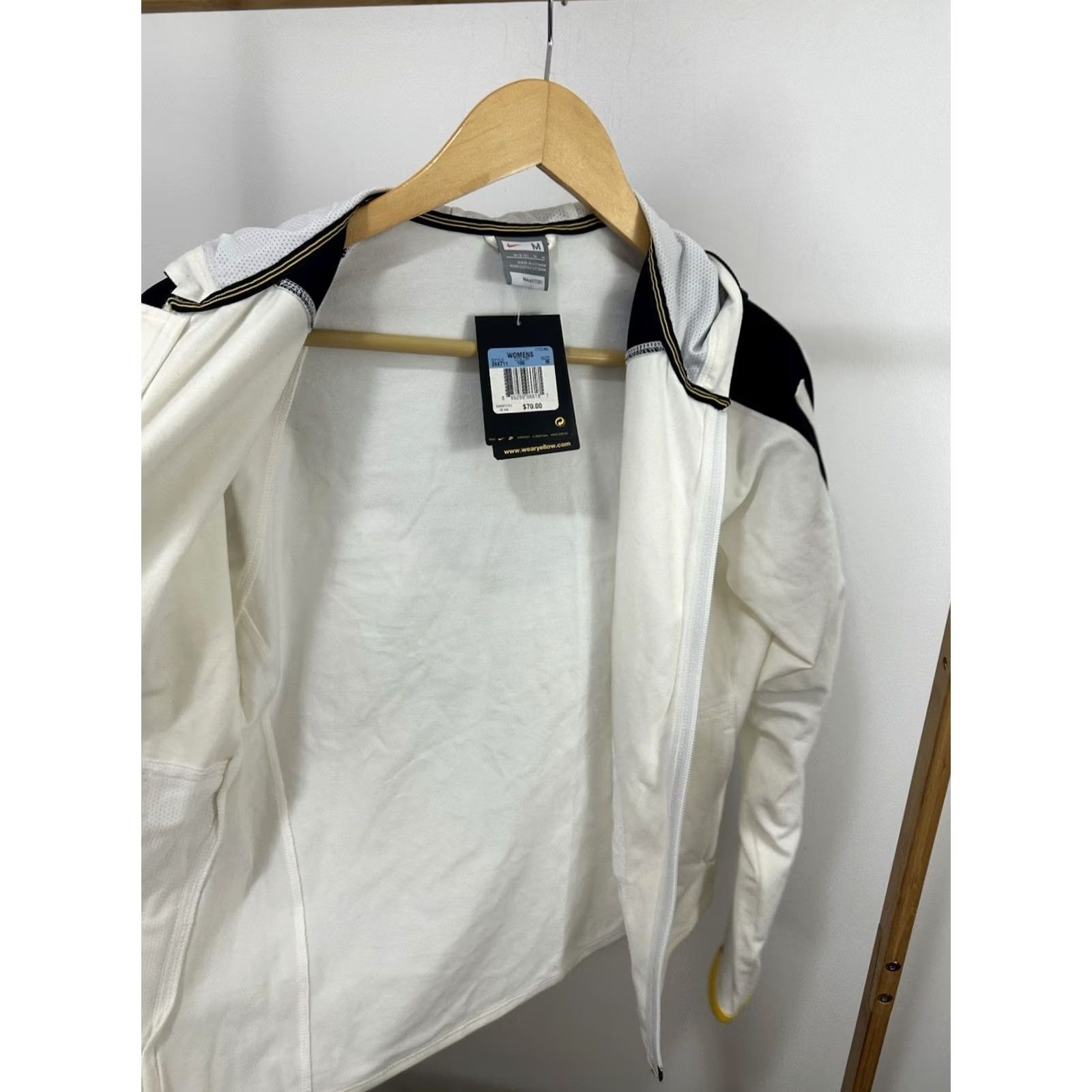 Nike VINTAGE Nike Women's Boxy Cropped Full Zip Livestrong Hooded Jacket Shirt XS? Size M / US 6-8 / IT 42-44 - 8 Thumbnail