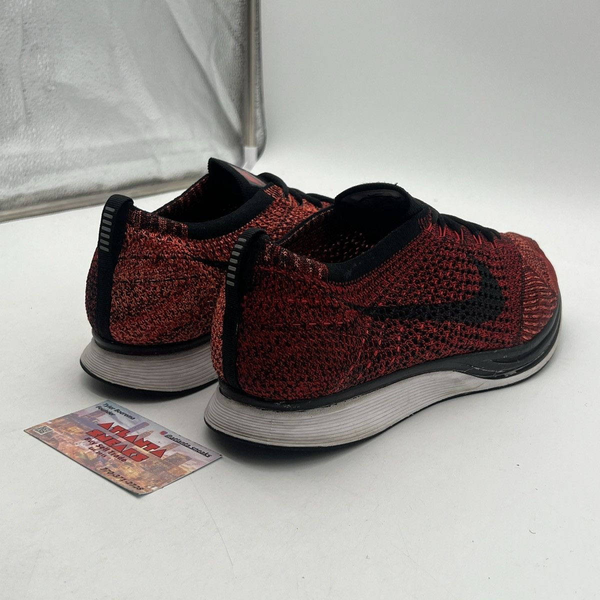 Nike Flyknit racer fire rooster Size US 12 / EU 45 - 5 Thumbnail