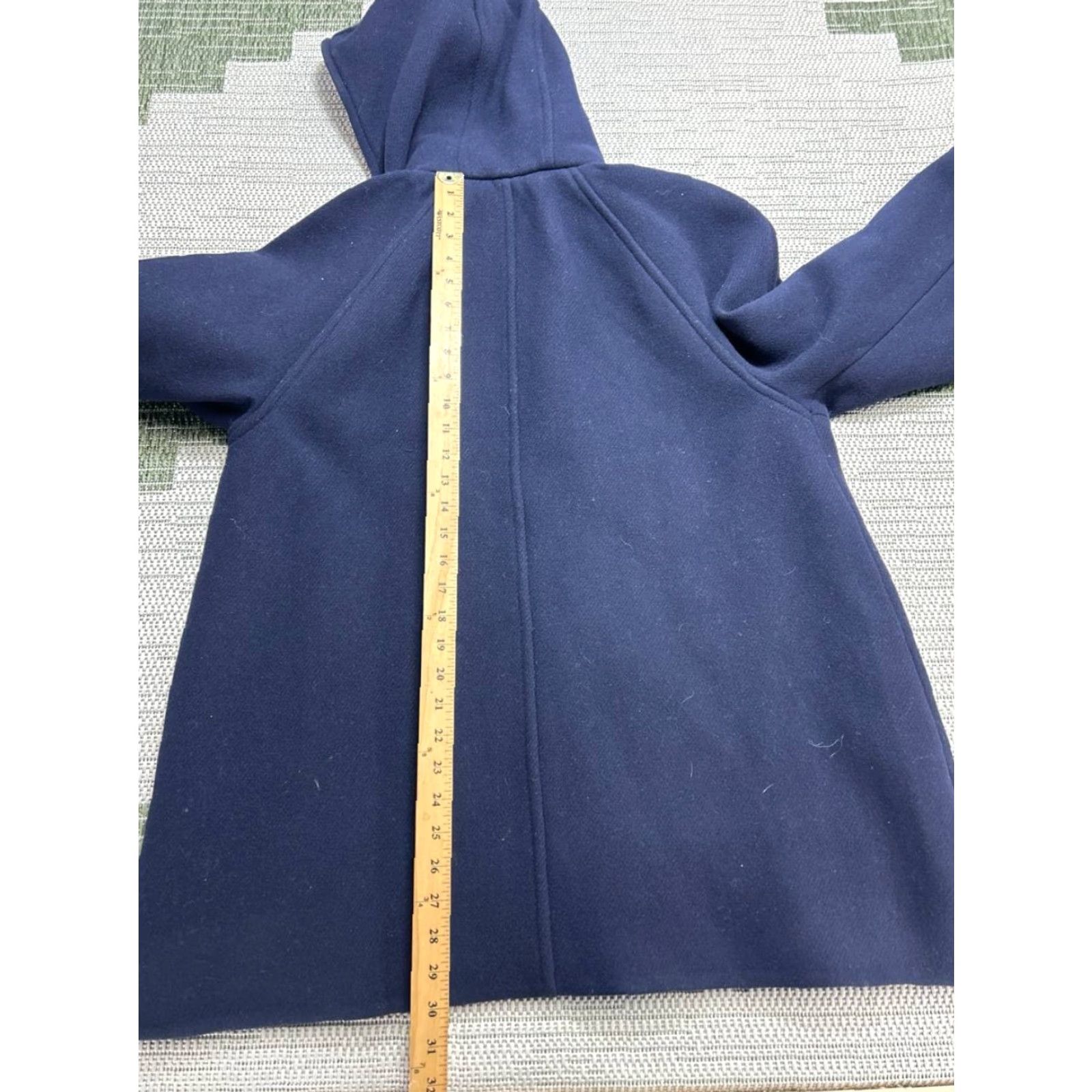J.Crew J.Crew Jacket Womens XL Blue Wool Blend Full Zip Coat - Phone? Size XL / US 12-14 / IT 48-50 - 7 Thumbnail