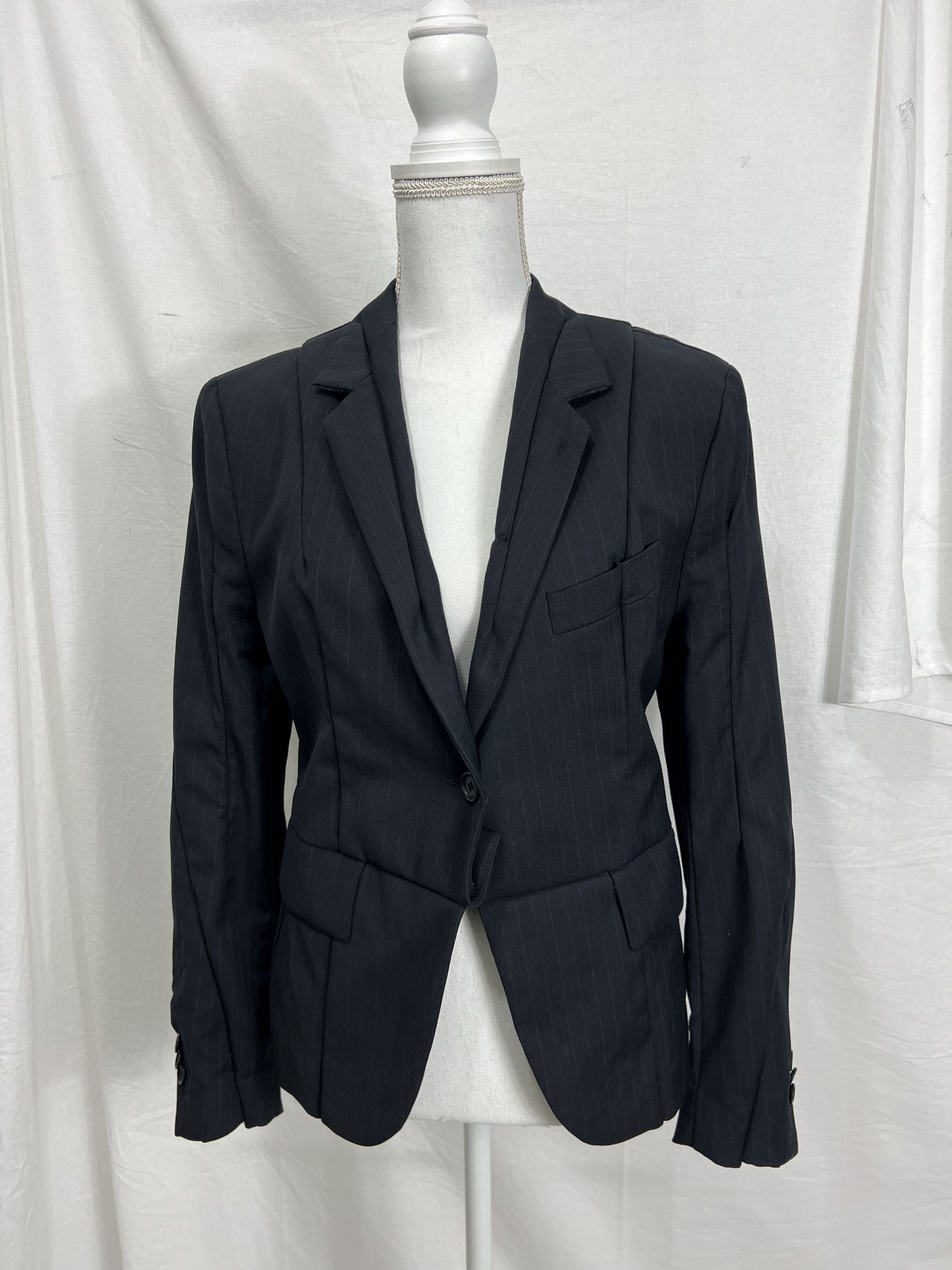 MARTIN MARGILEA X H&M desconstructed leather jacket