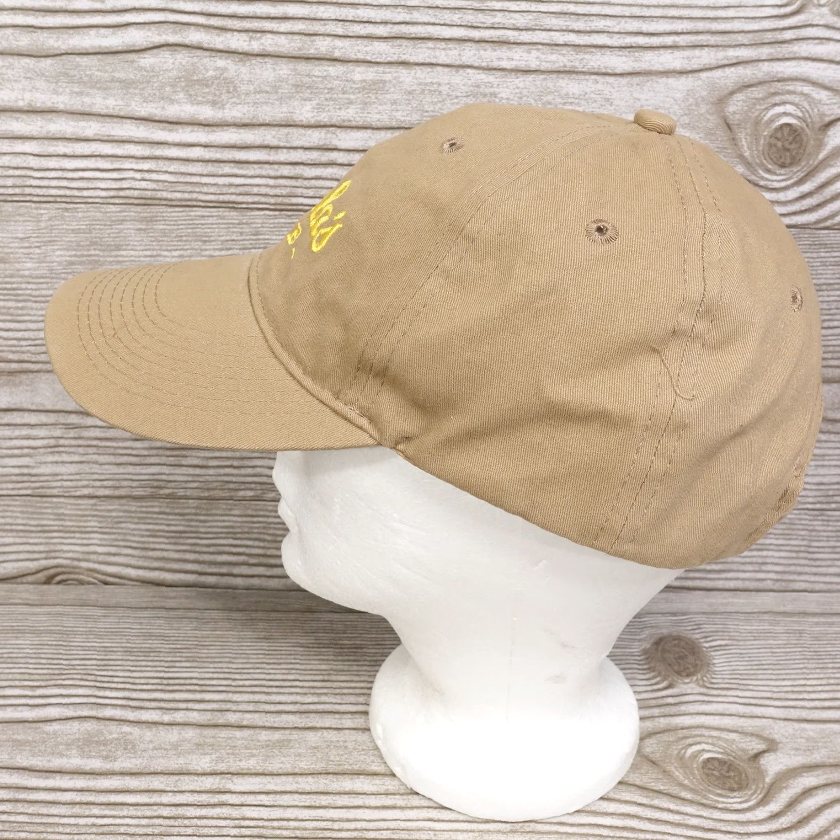 Vintage CABELA'S BASEBALL HAT CAP TAN STRAPBACK ADULT ONE SIZE Size ONE SIZE - 3 Thumbnail