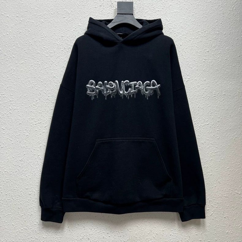 Balenciaga Balenciaga Limited Edition Jelly Logo Hoodie Size/2 Size US M / EU 48-50 / 2 - 1 Thumbnail